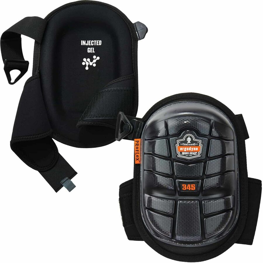 ProFlex 345 Long Cap Injected Gel Knee Pads