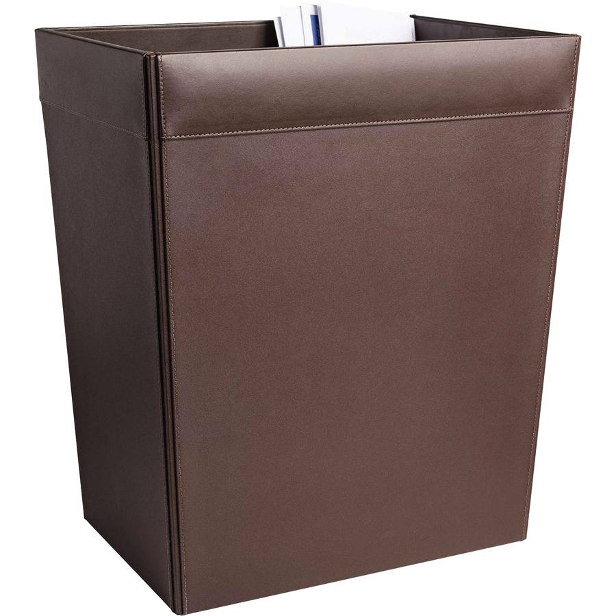 Leather Waste Basket