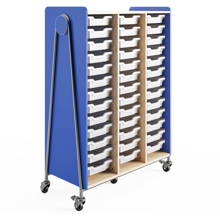 Whiffle Typical Triple Rolling Storage Cart