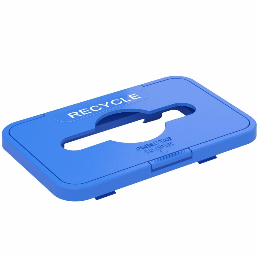 Rectangular Open Top Recycle Bin/Lid
