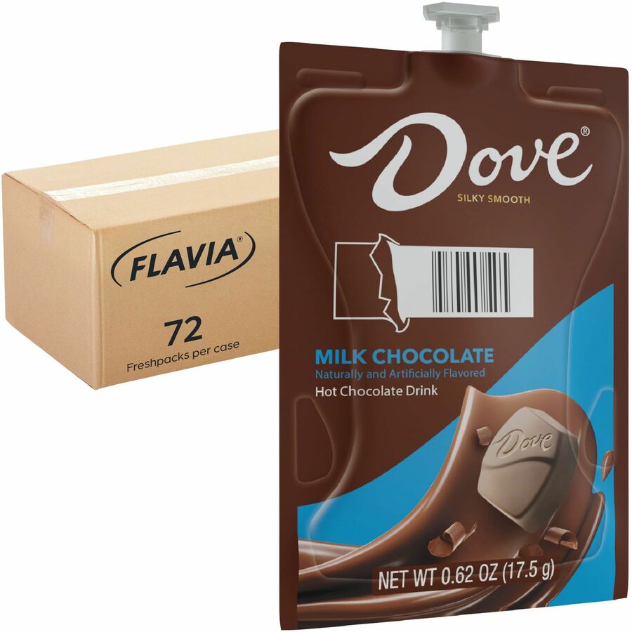 Dove Hot Chocolate Freshpacks for Flavia Brewers (Case of 72)