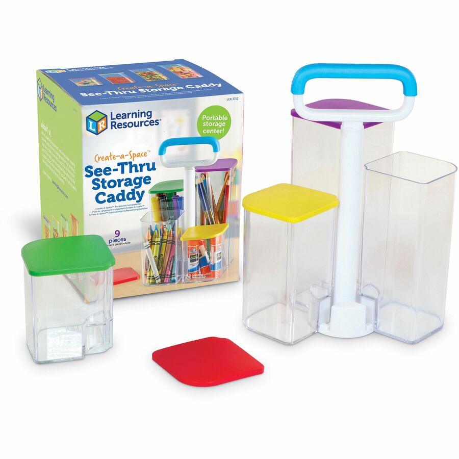 Create-a-Space SeeThru Storage Caddy