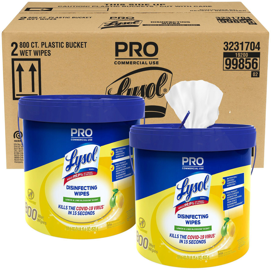 Disinfecting Wipe Bucket w/Wipes