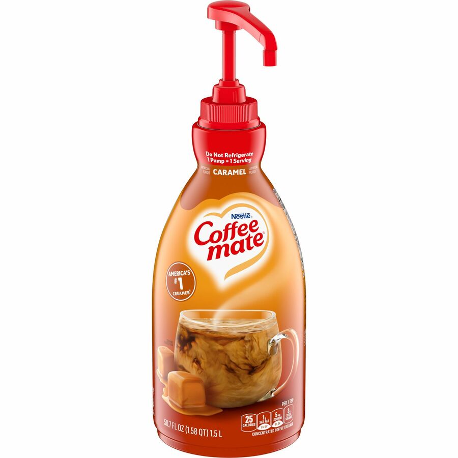 Caramel Liquid Concentrate Coffee Creamer - Pump Bottle