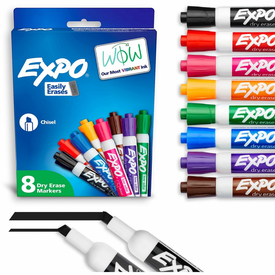 Low-Odor Dry-Erase Markers
