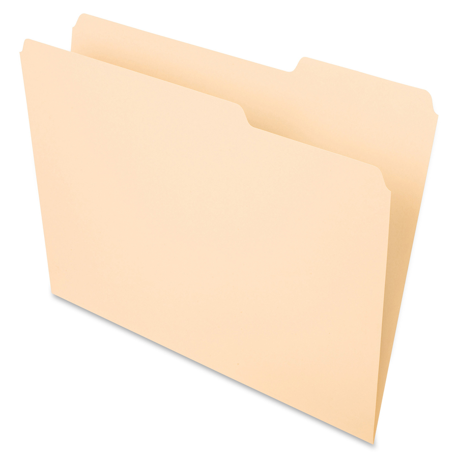 Essentials 1/3-cut Manila File Folders