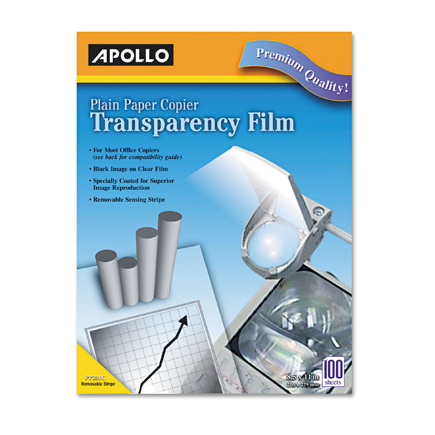 Plain Paper Copier Transparency Film