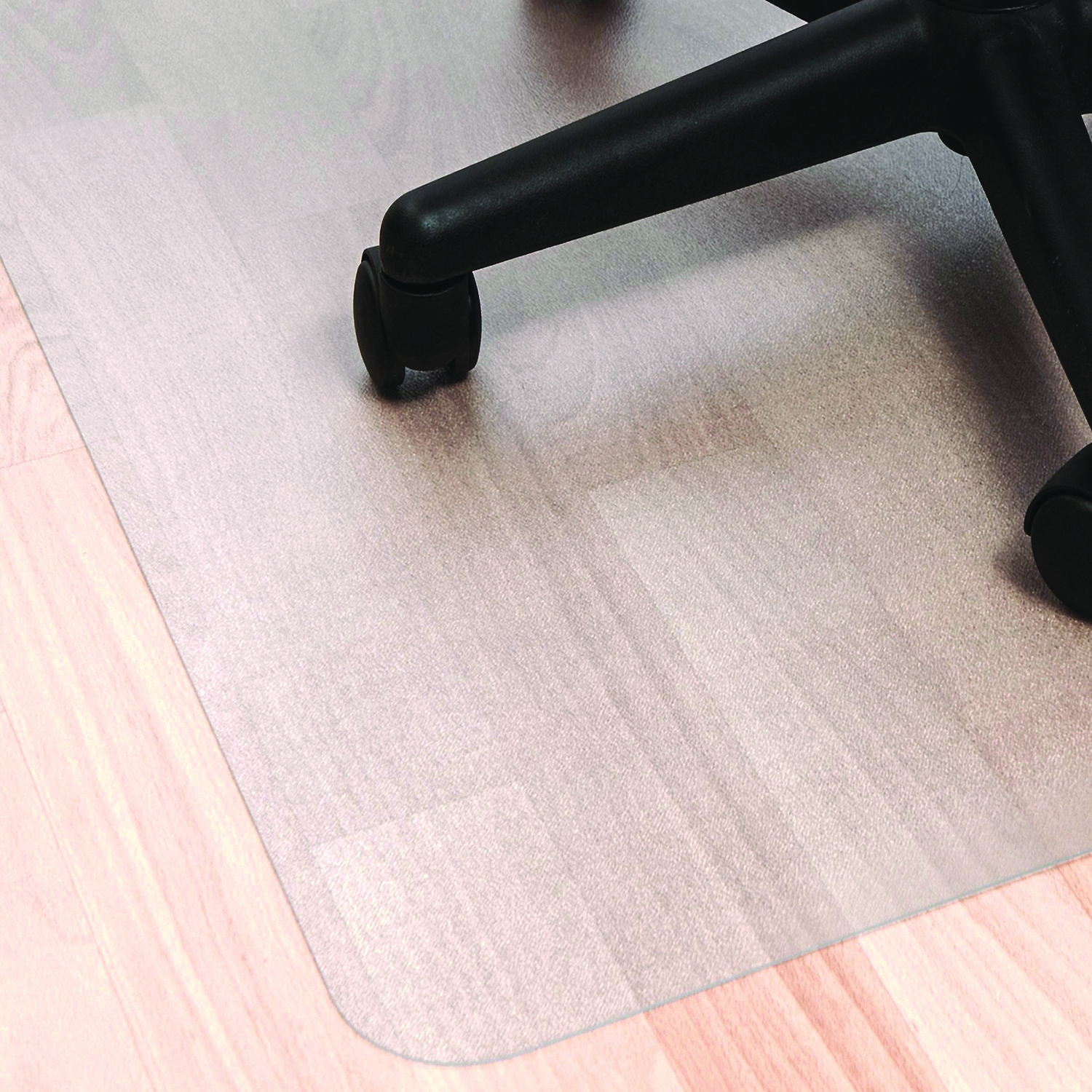 Ecotex Marlon BioPlus Rectangular Polycarbonate Chair Mat for Hard Floors, Rectangular, 29" x 47", Clear
