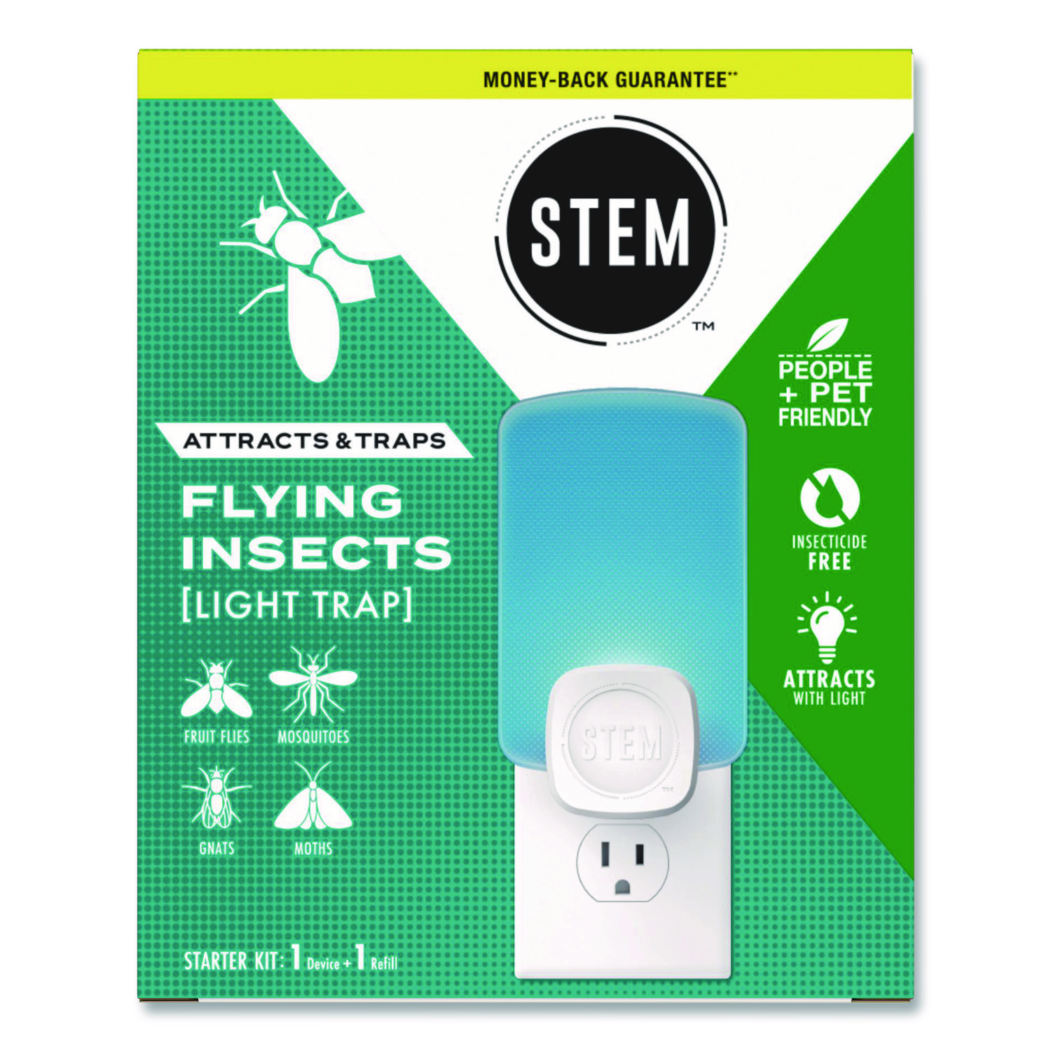 STEM Light Trap, with Refill, 4/Carton