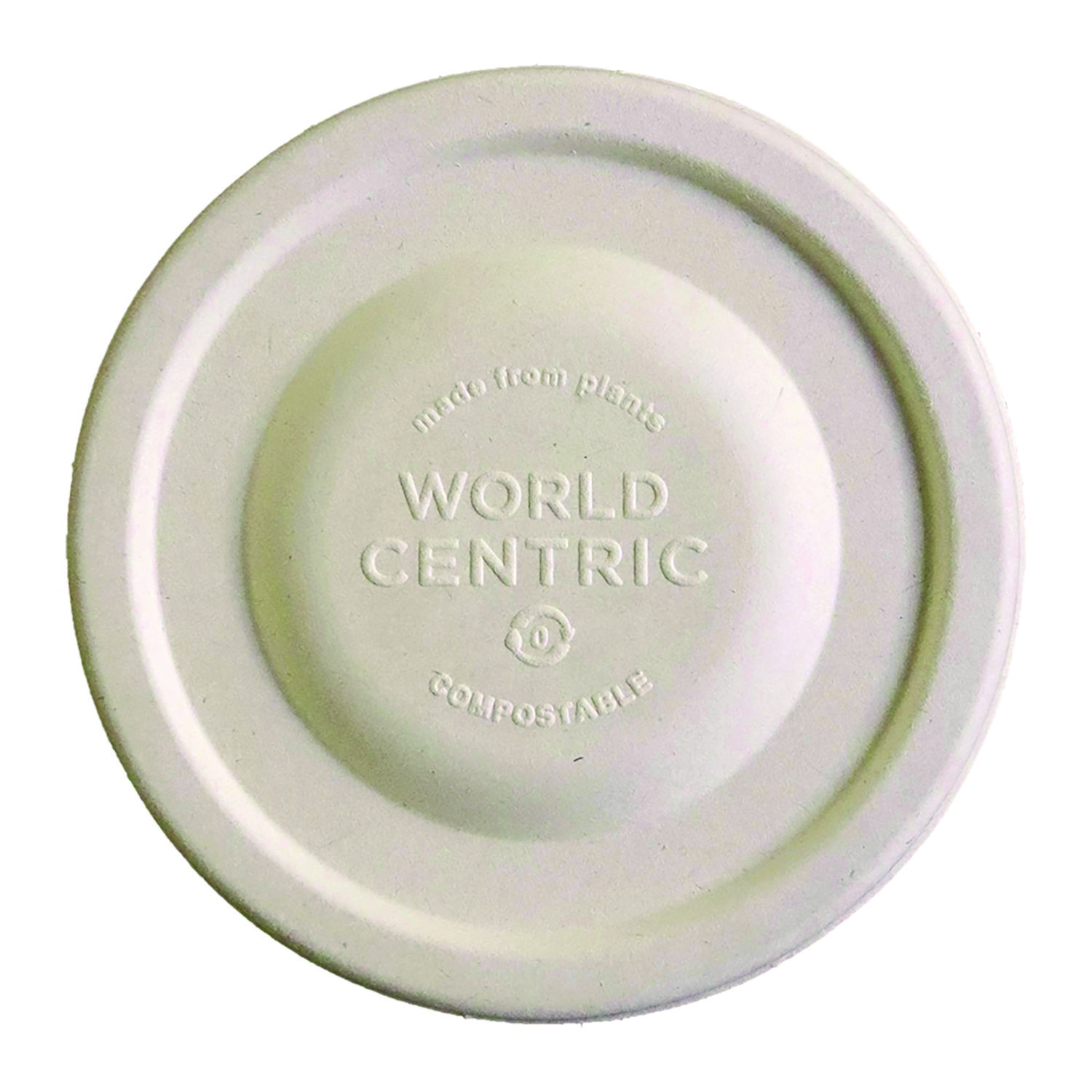 Fiber Lids for Bowls, Fits 12 oz to 32 oz Bowls, 4.7" Diameter x 0.4" h, Natural, Paper, 1,000/Carton