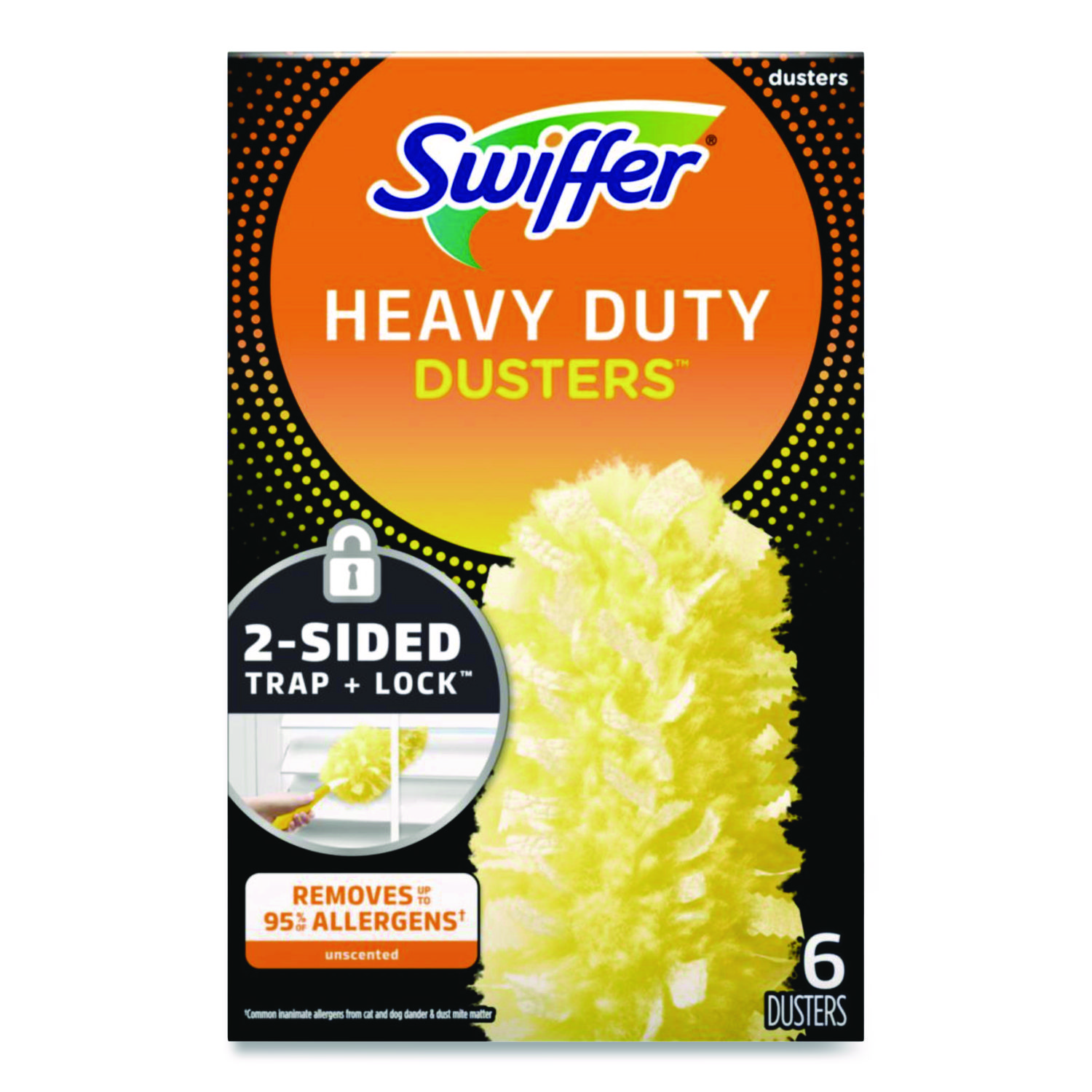 PGC21620CT - Heavy Duty Dusters Refill, Dust Lock Fiber, Yellow, 6/Box ...