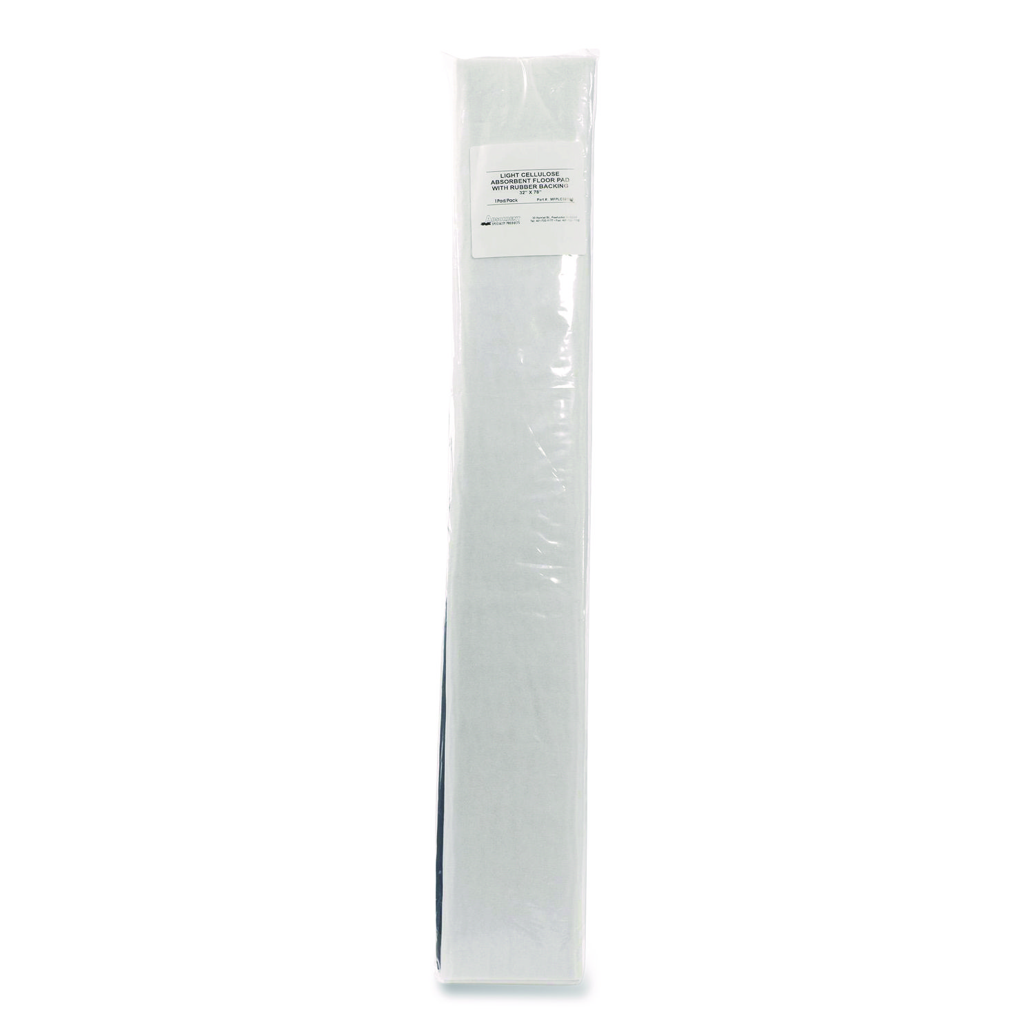 Mighty Mat Floor Pads, 0.5 gal, 32 x 78