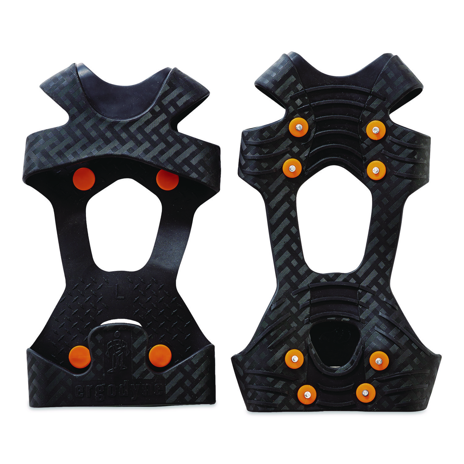Trex 6300 One Piece Slip-on Ice Cleats, X-Large, Black, Pair