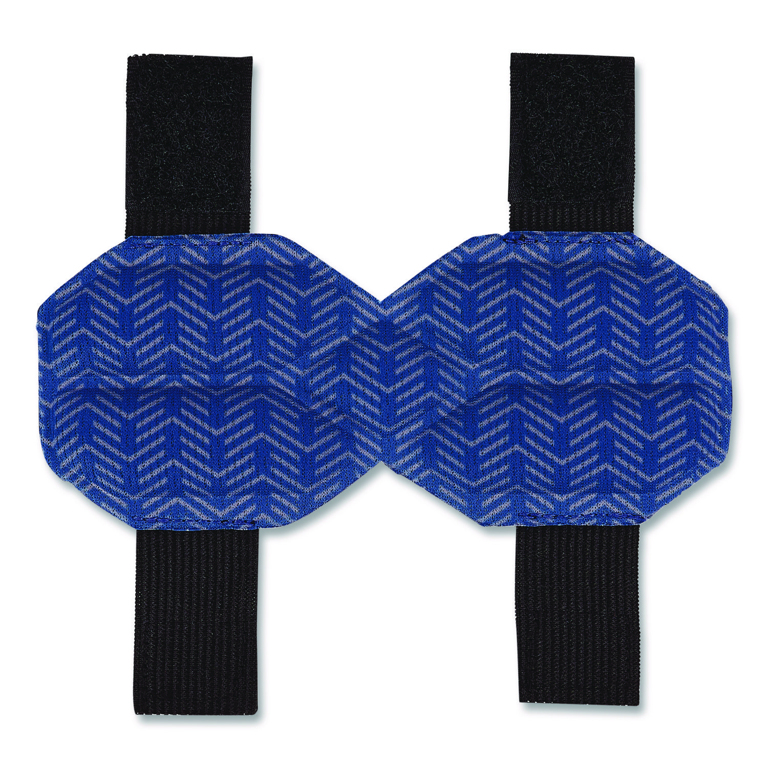 Chill-Its 6613 Hard Hat Cooling Ratchet Pad, 5.5 x 2, Blue, 3/Pack
