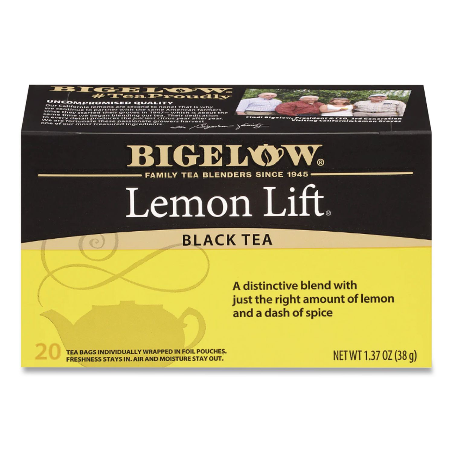 Lemon Lift Black Tea, 28/Box