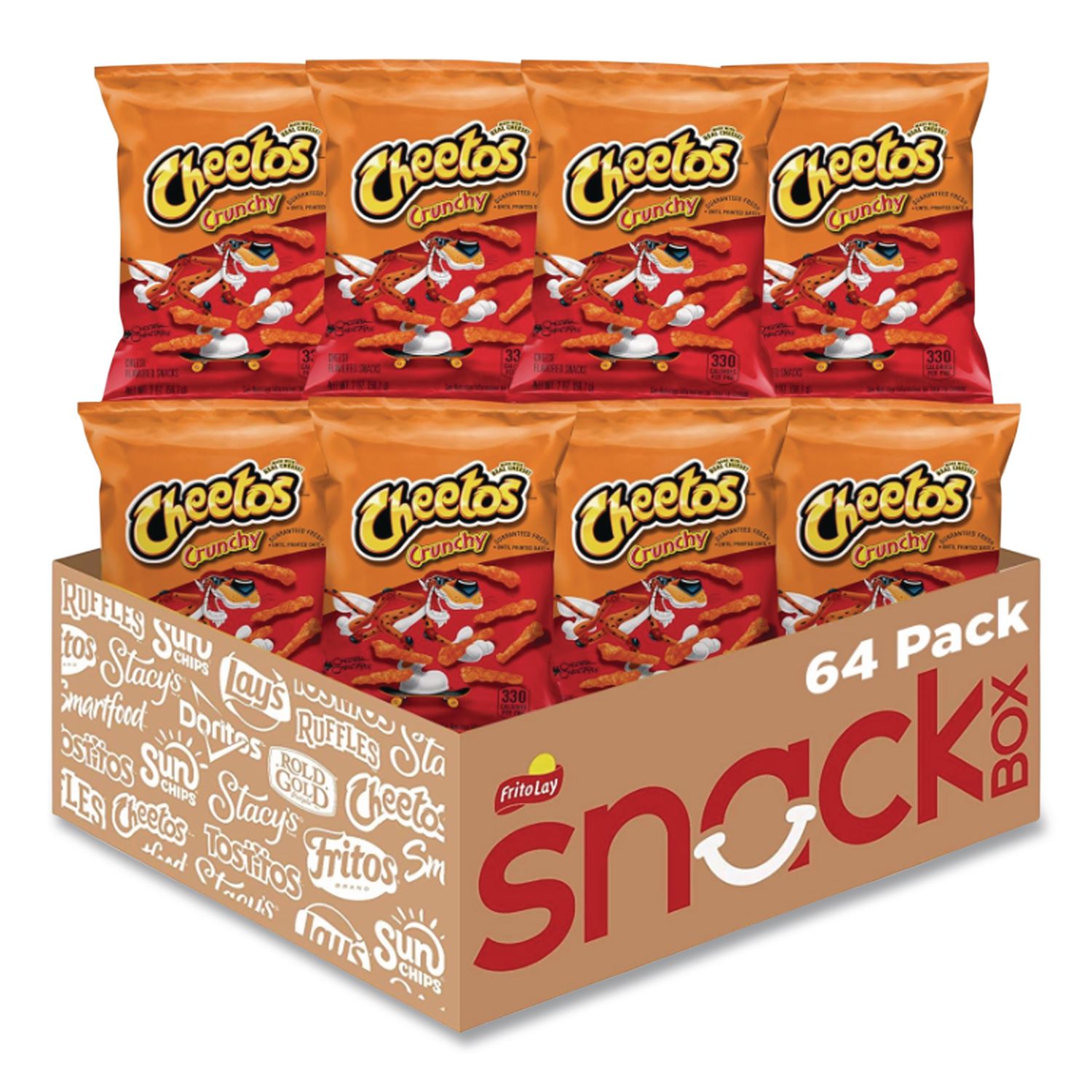 Crunchy Cheese-Flavored Snacks