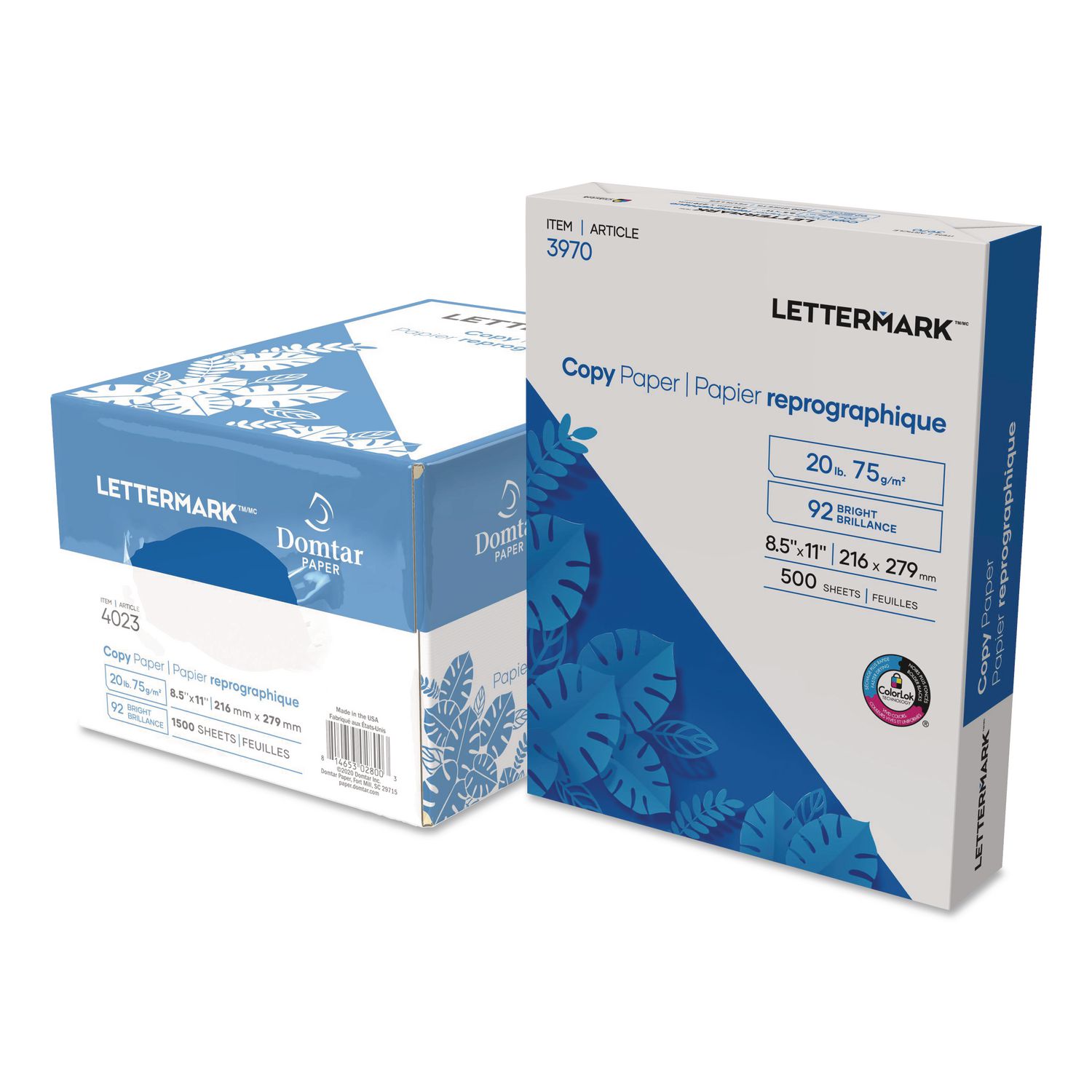 DMR4023TW - Copy Paper, 92 Bright, 20 lb Bond Weight, 8.5
