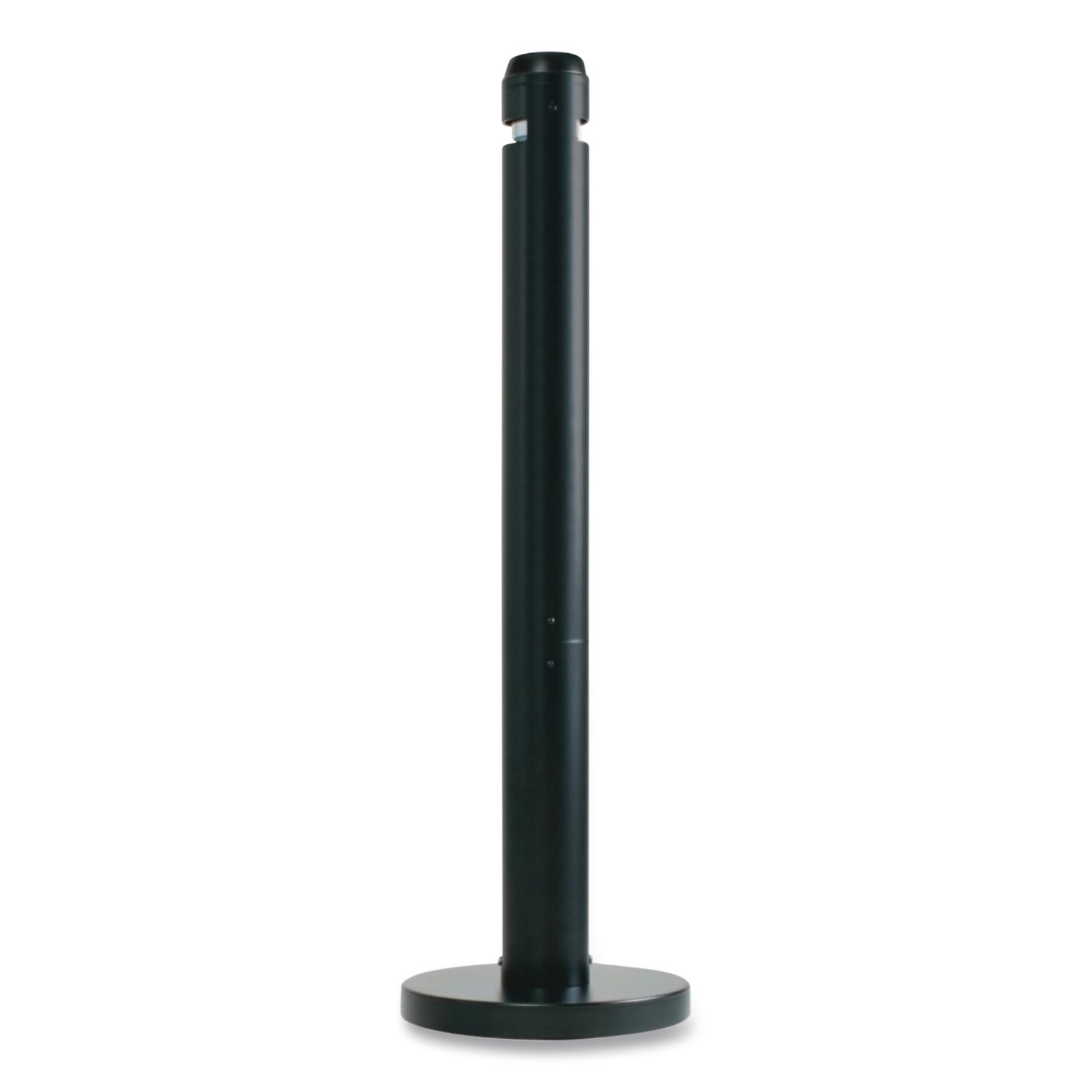 Smoker's Pole, Round, Steel, 0.9 gal, 4 dia x 41h, Black
