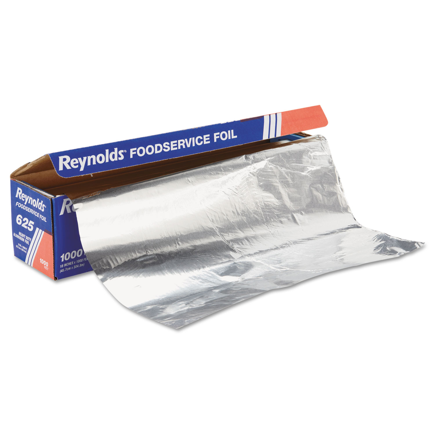 Heavy Duty Aluminum Foil Roll, 18" x 1,000 ft
