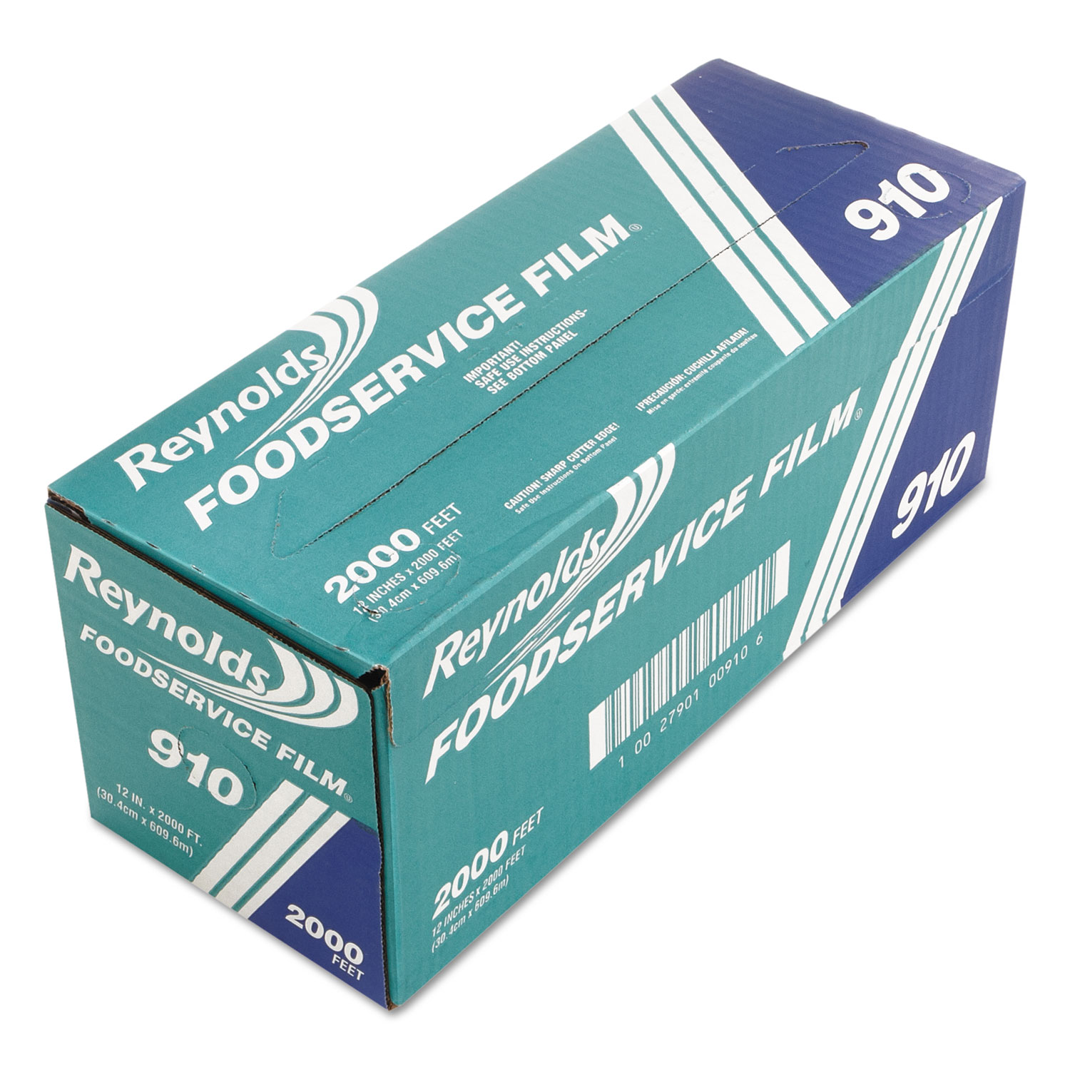 Metro Light-Duty Film with Cutter Box, 12" x 2,000 ft