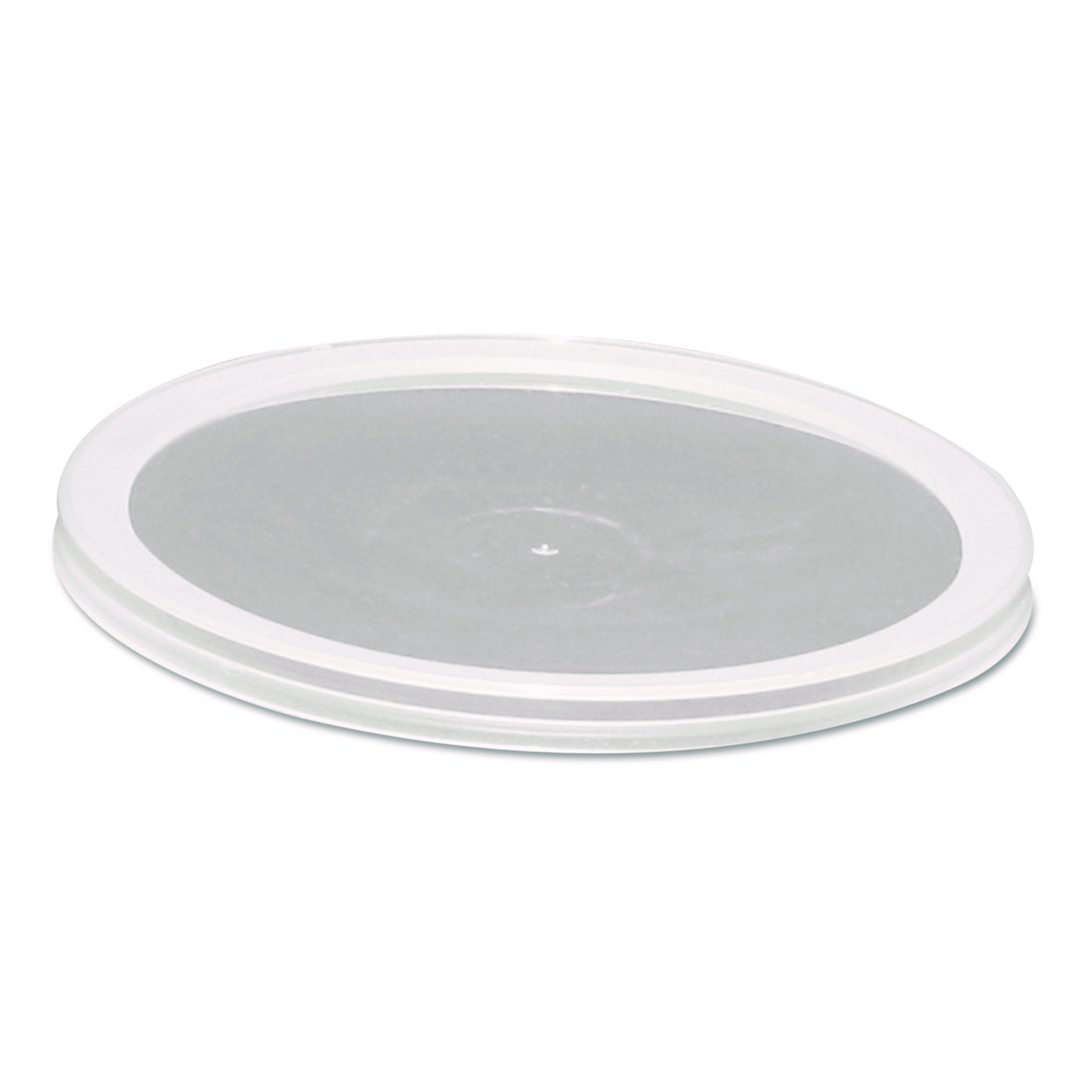 Deli Container Lids, Over-Cap-Style, Clear, Plastic, 50/Pack, 10 Packs/Carton
