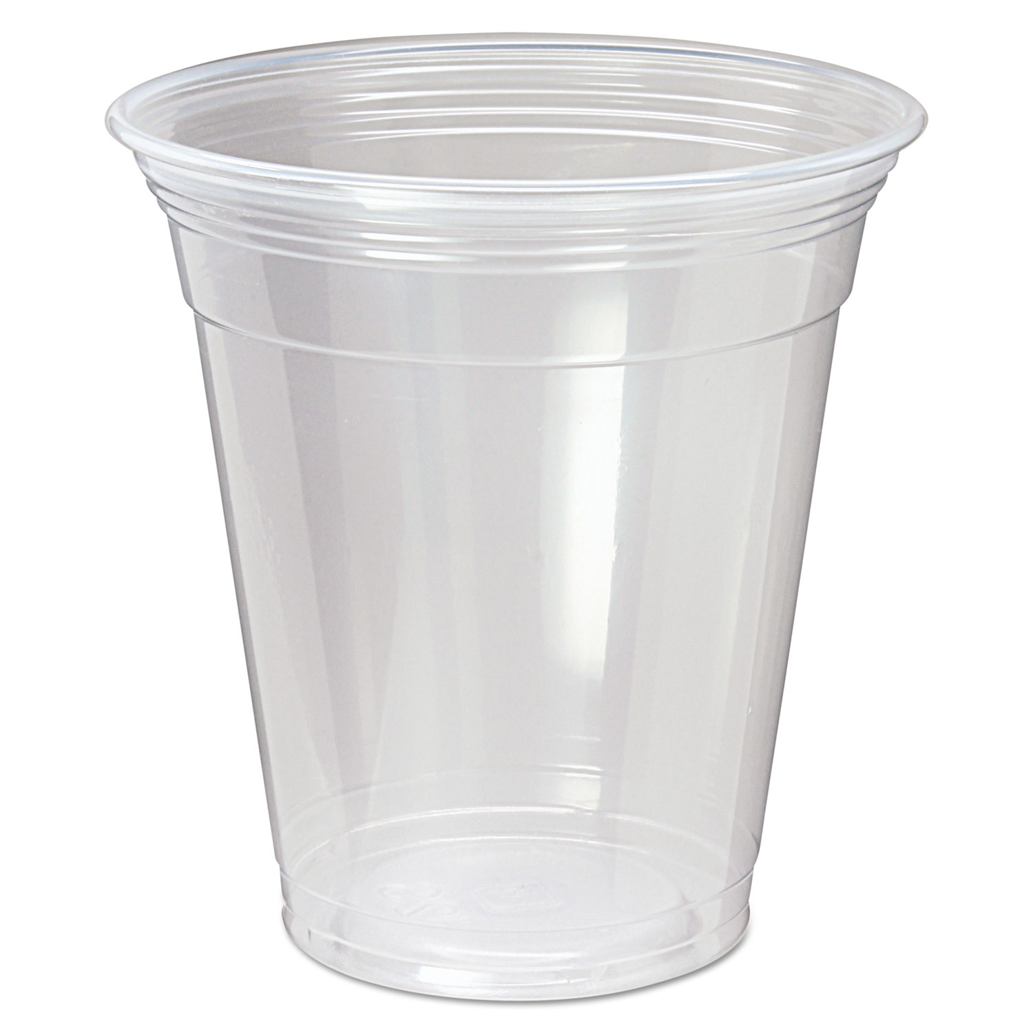 Nexclear Polypropylene Drink Cups, 12 to 14 oz, Plastic, Clear, 50/Bag, 20 Bags/Carton