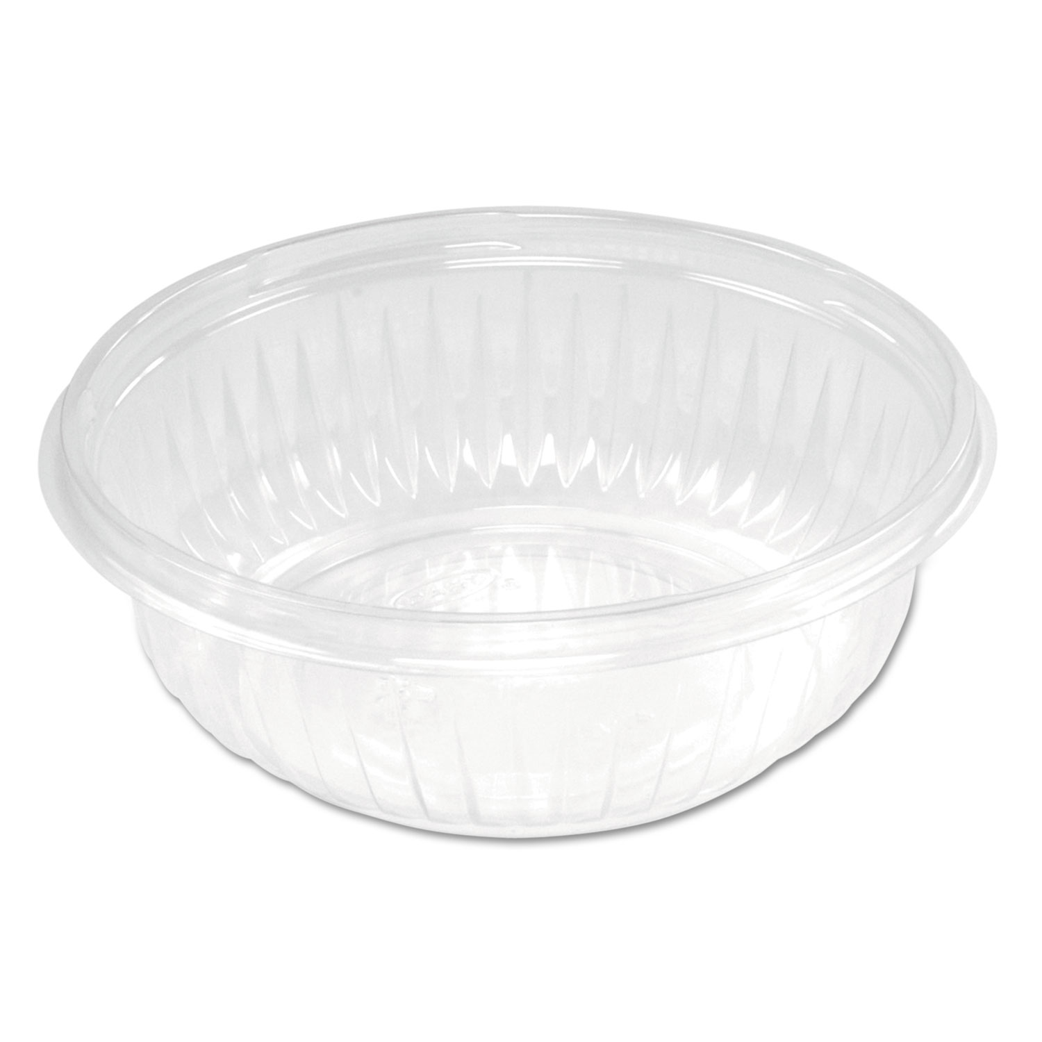 PresentaBowls Clear Bowls, 12 oz, Plastic, 63/Bag, 504/Carton