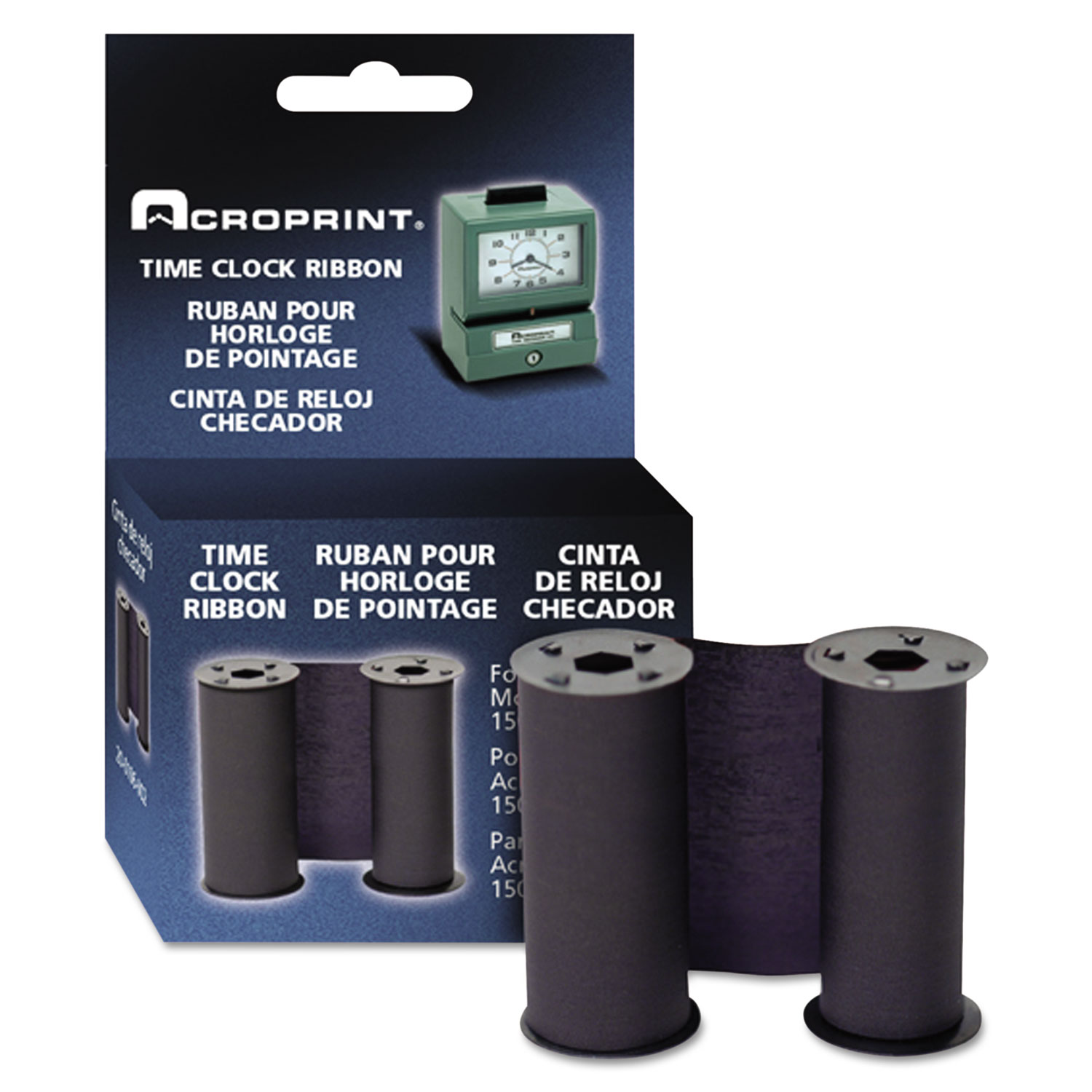 ACP200106002 - 200106002 Print Time Recorder Ribbon, Blue ...