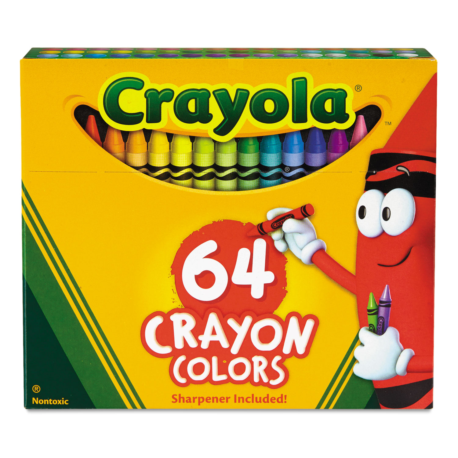 Classic Color Cello Pack Party Favor Crayons, 4 Colors/Pack, 360  Packs/Carton