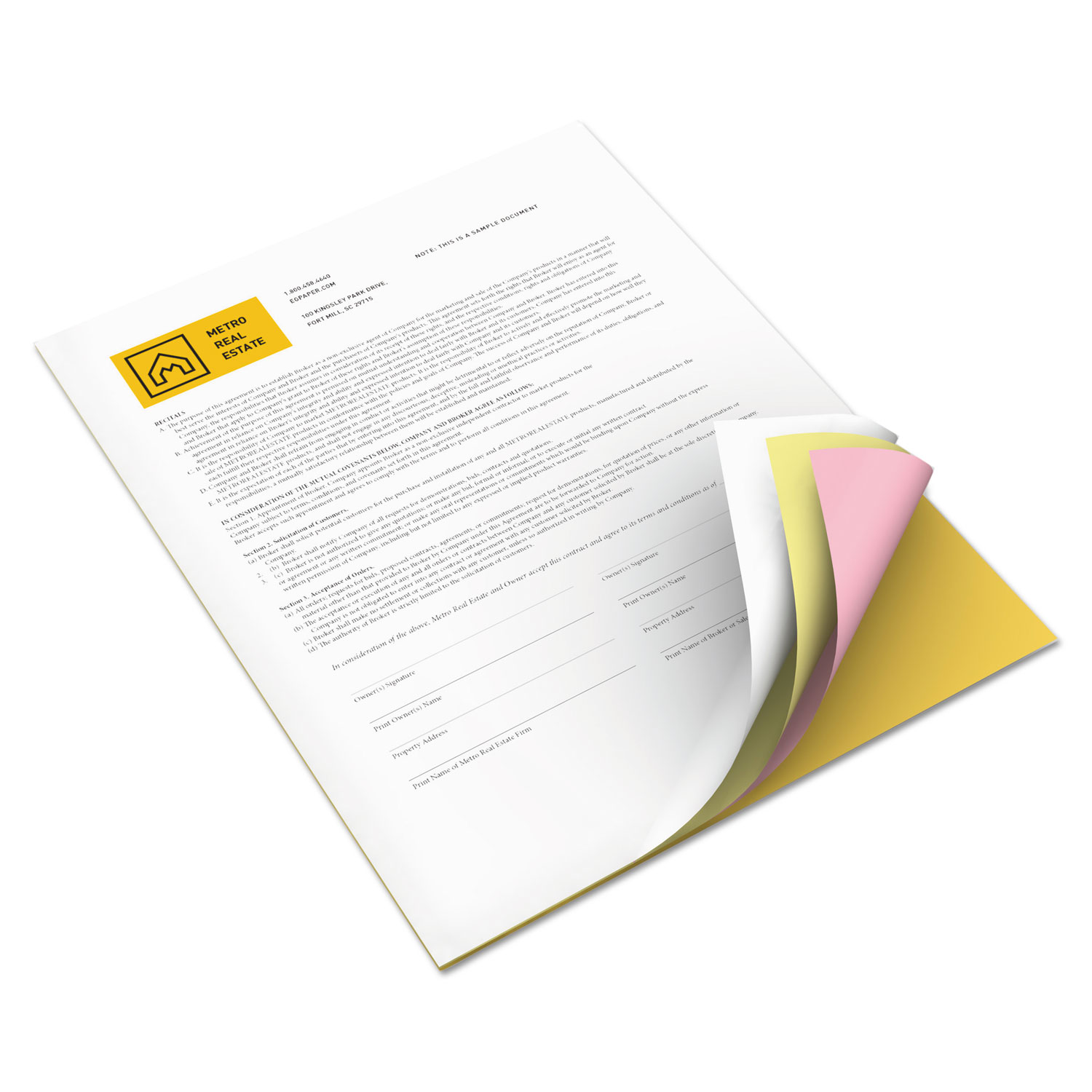 Revolution Carbonless Paper - Multipurpose