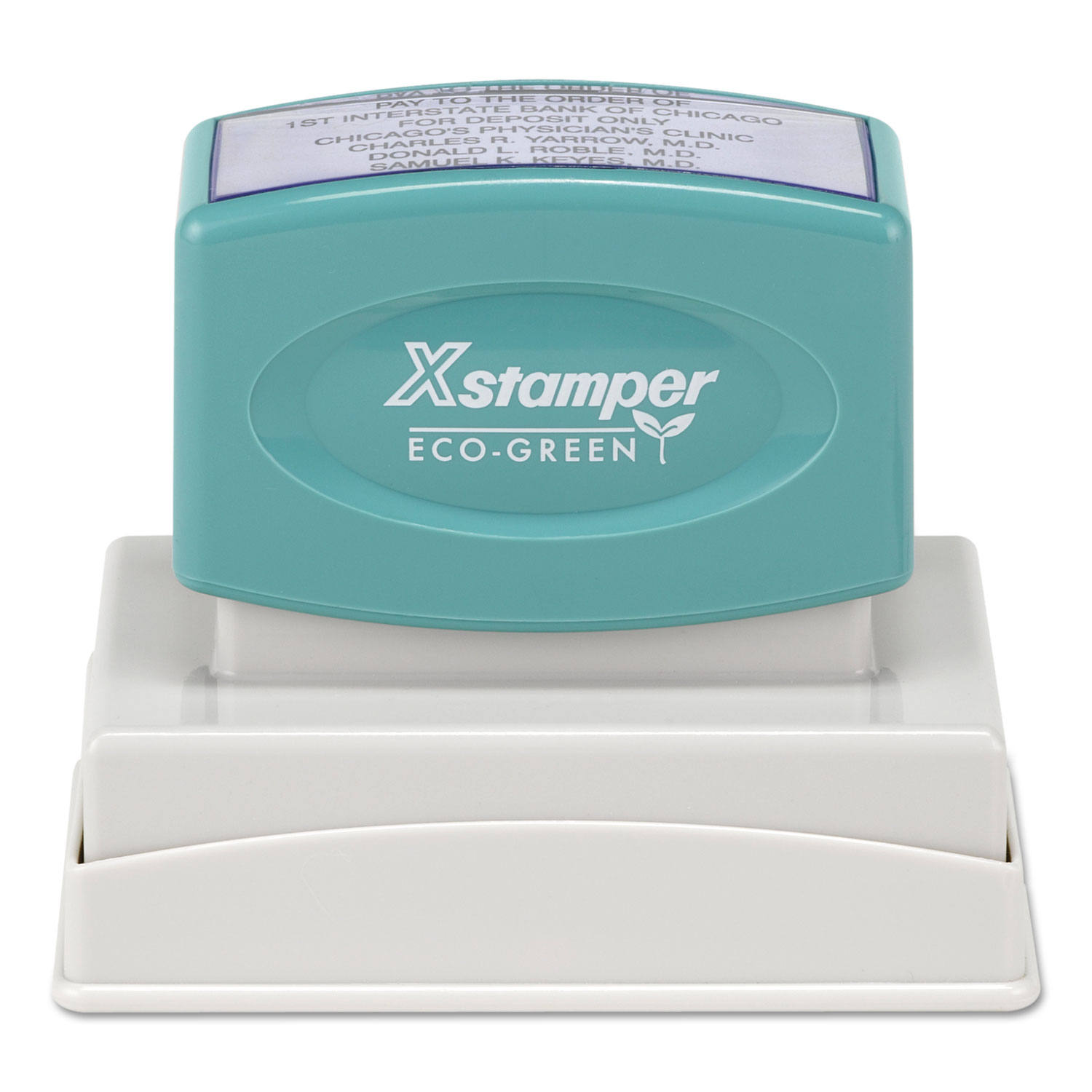 Custom Message Stamp, Pre-Inked, N16, 2.44 x 1.5