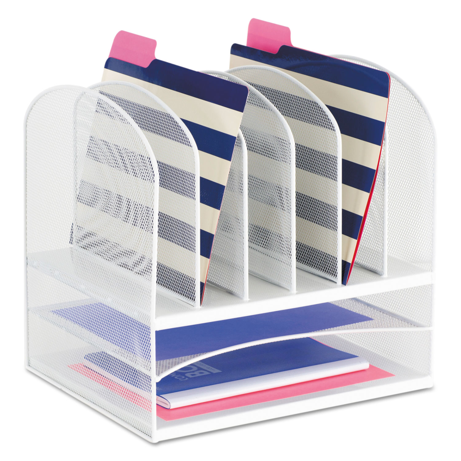2 Horizontal/6 Upright Desk Organizer