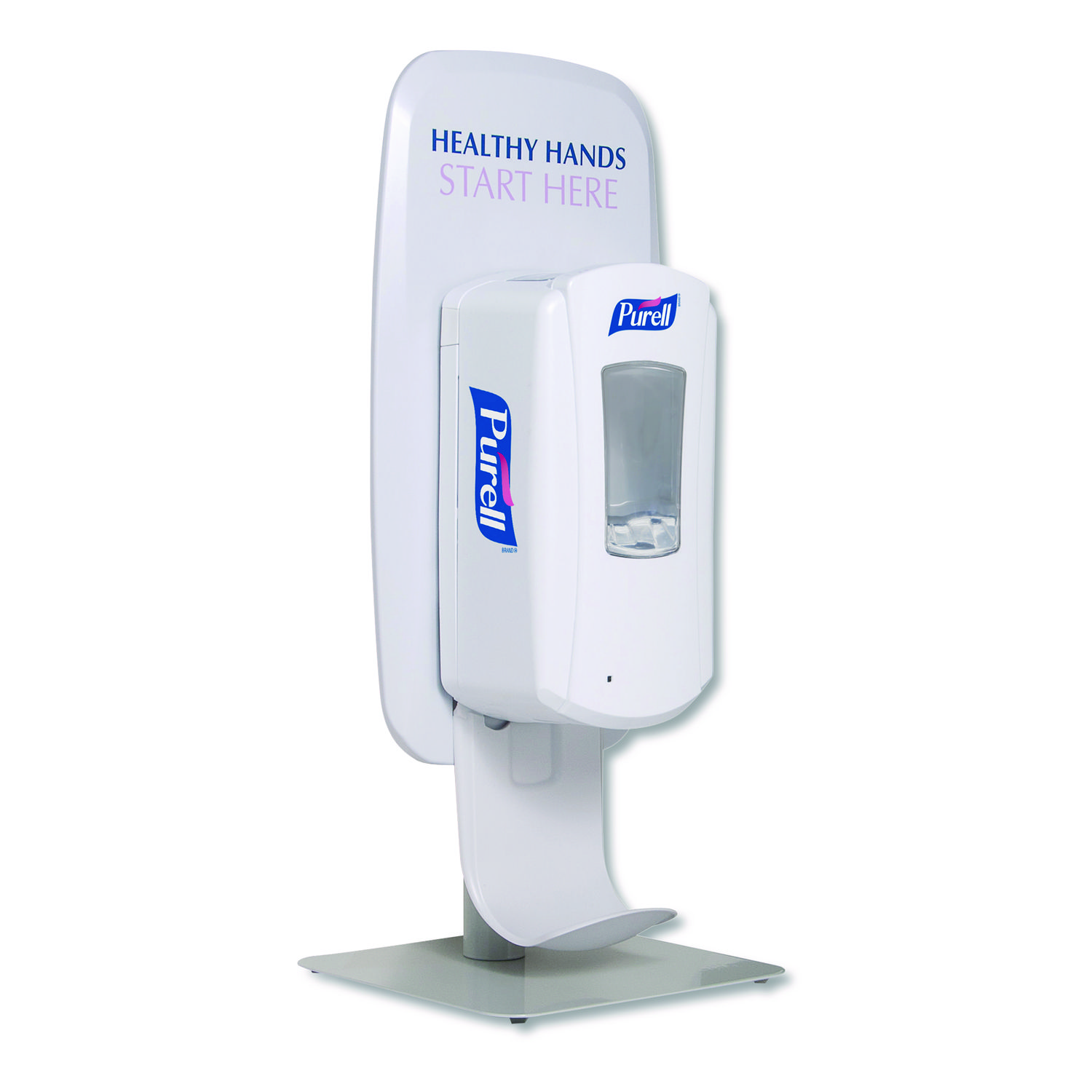 LTX or TFX Table Top Dispenser Stand, 3.79 x 17.68 x 9.18, White
