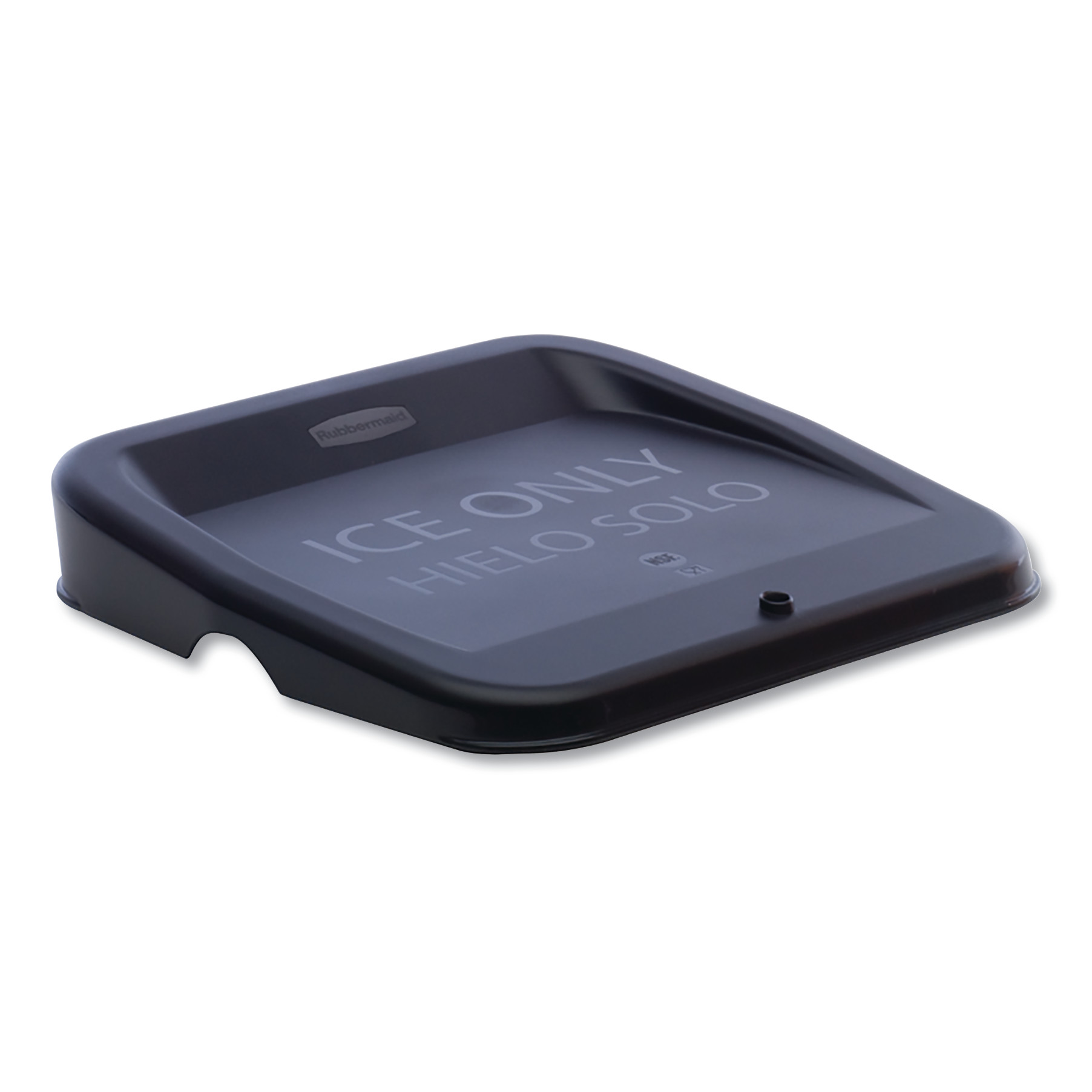 Ice Tote Lid, Black, 4/Carton