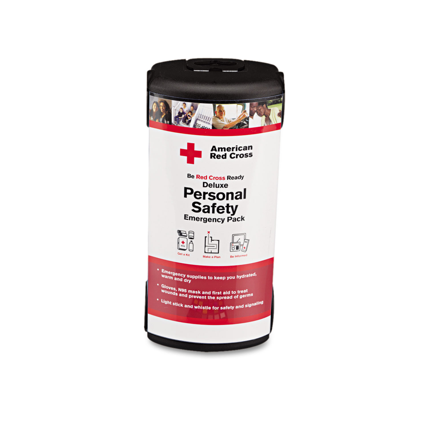 Deluxe Personal Safety Emergency Pack, 31 Pieces, 3.88 x 2.88 x 8.25