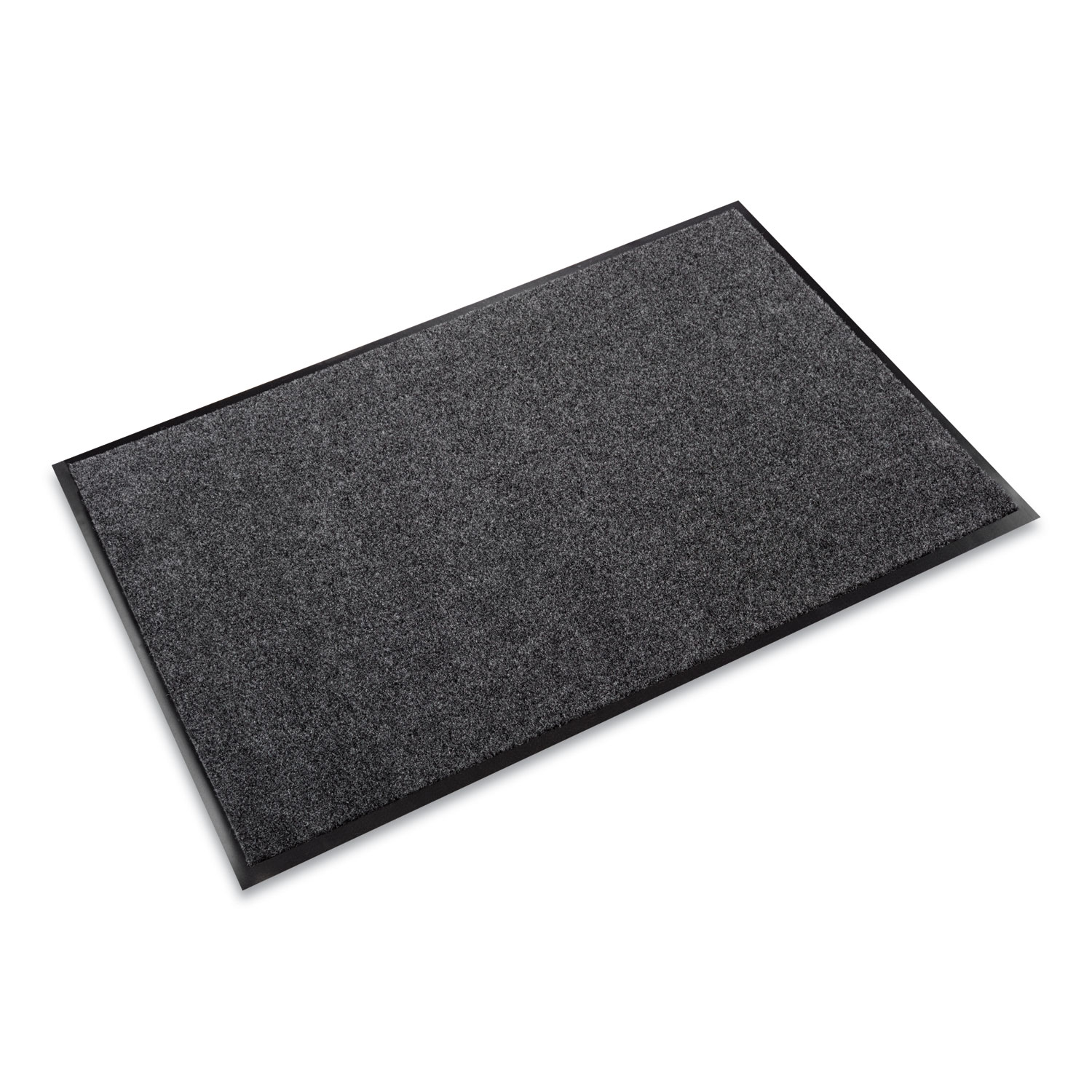 EcoStep Wiper Mat, Rectangular, Charcoal Gray Cut Pile Surface, 36" x 10 ft