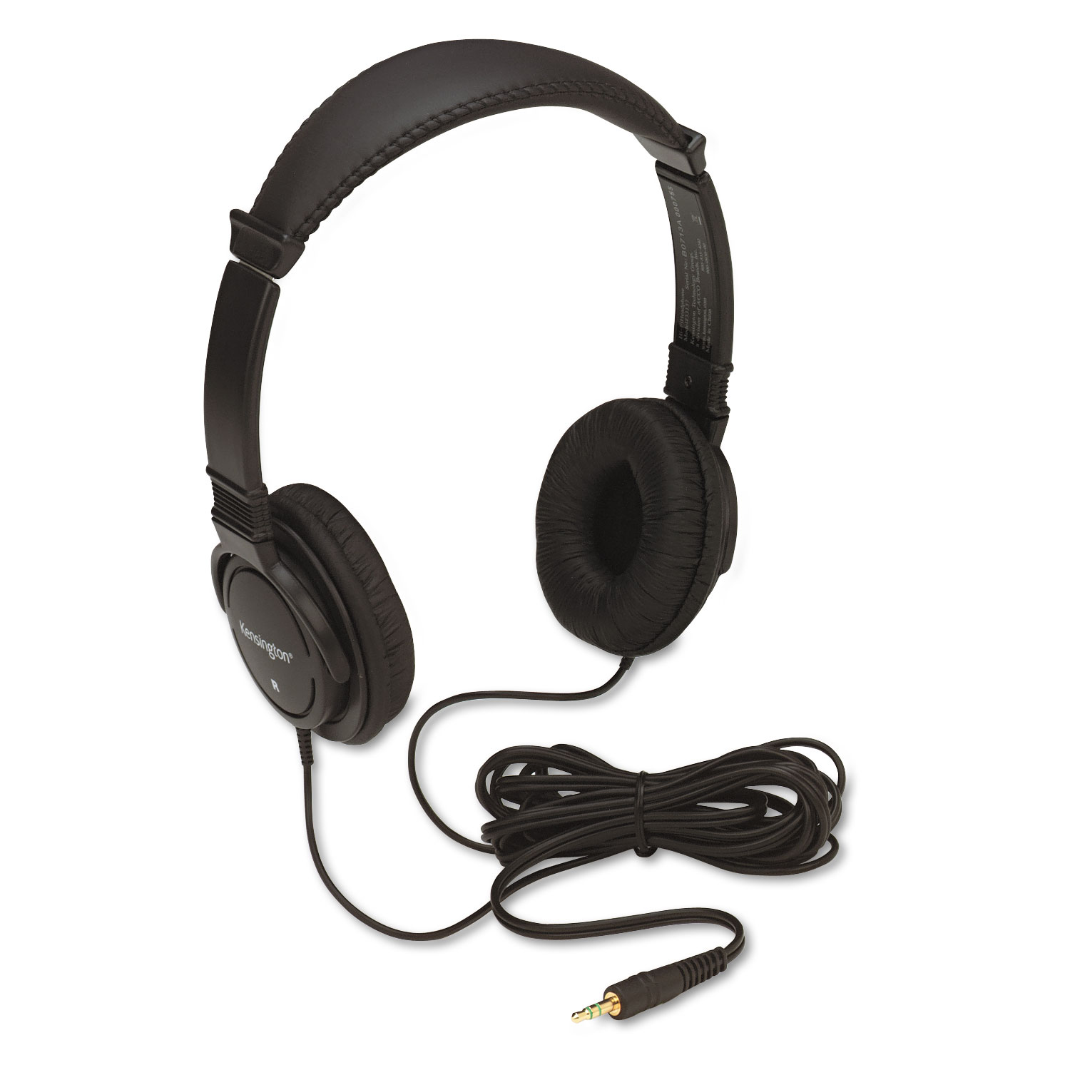 Hi-Fi Headphones, Plush Sealed Earpads, Black