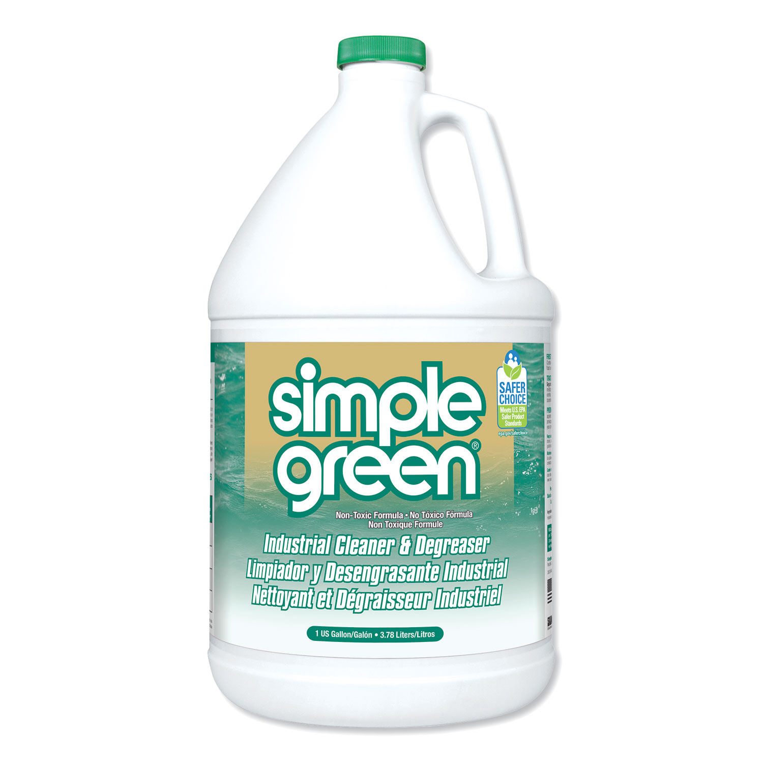 Industrial Cleaner and Degreaser, Concentrated, 1 gal Bottle