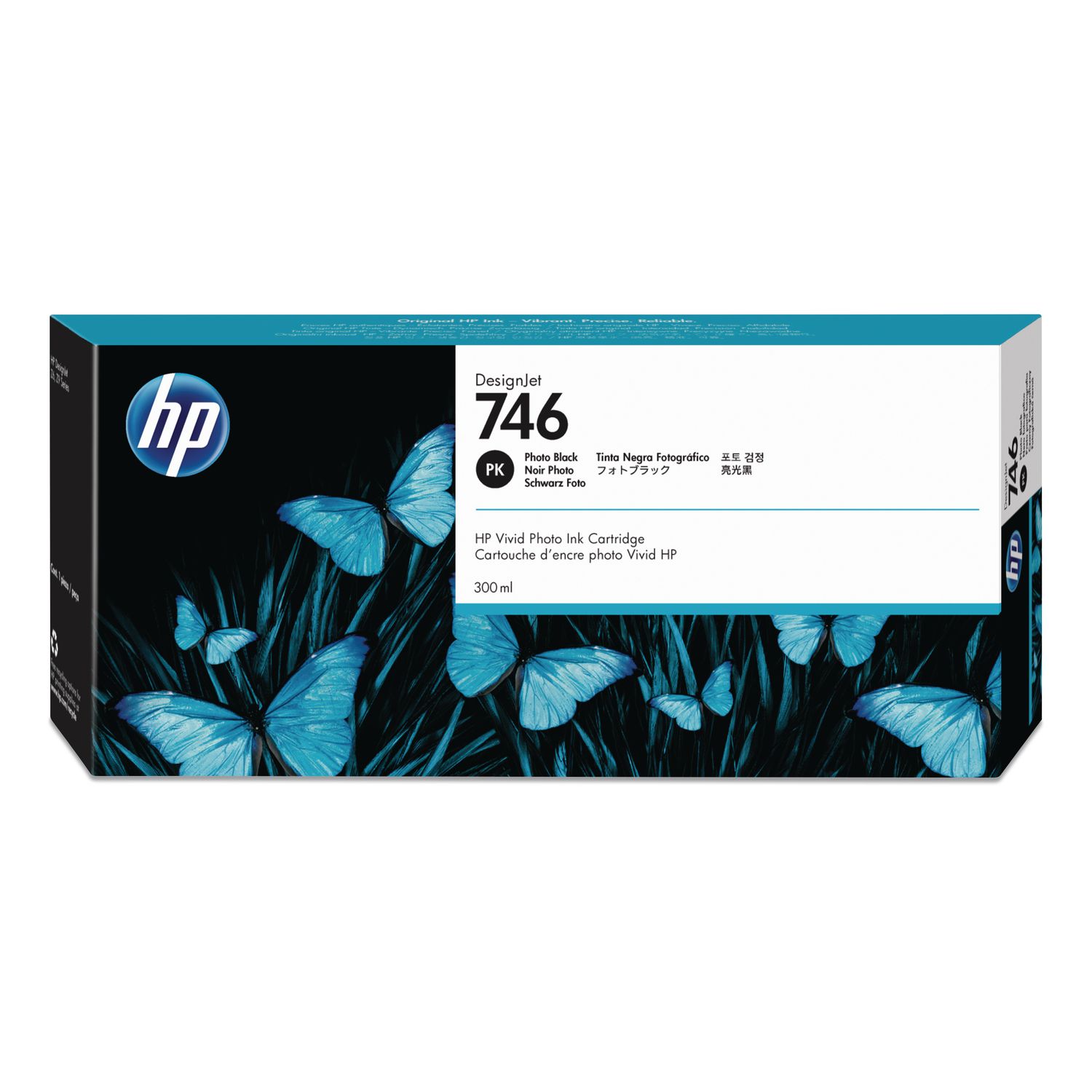 HP 746, (P2V82A) Photo Black Original Ink Cartridge