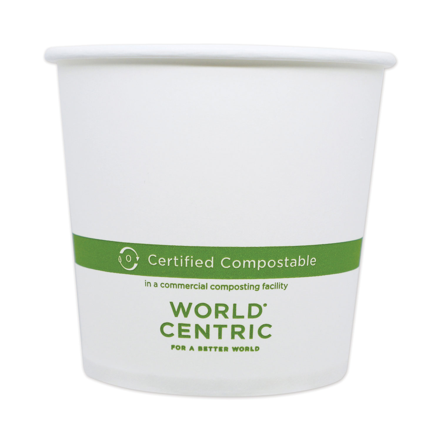 Paper Bowls, 24 oz, 4.4" Diameter x 4.4" h, White, 500/Carton