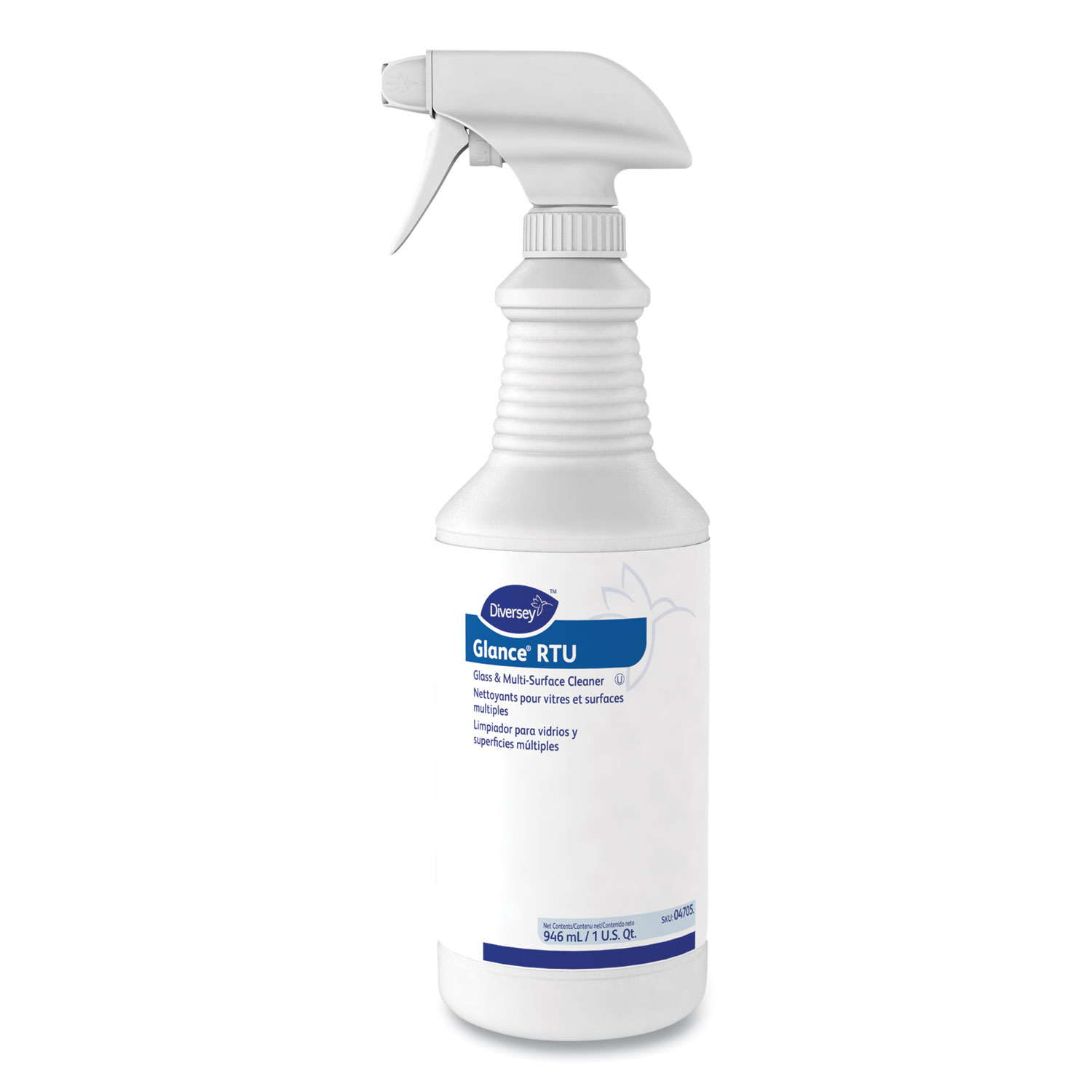Glance Glass and Multi-Surface Cleaner, 32 oz Bottle