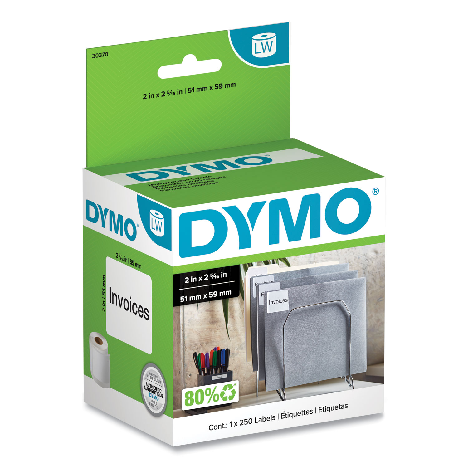 Removable Multipurpose LabelWriter Labels