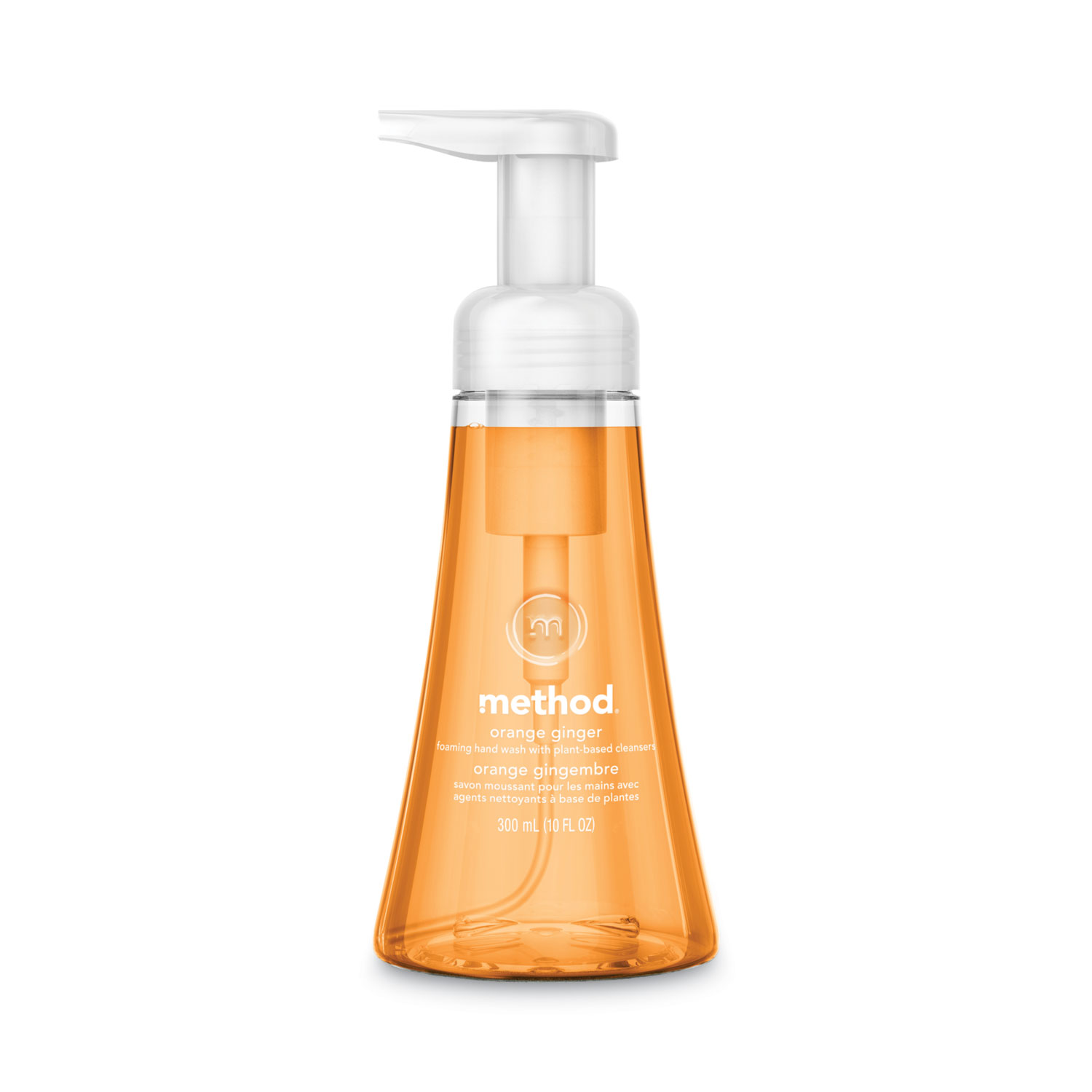 Foaming Hand Wash, Orange Ginger Scent, 10 oz, 6/Carton