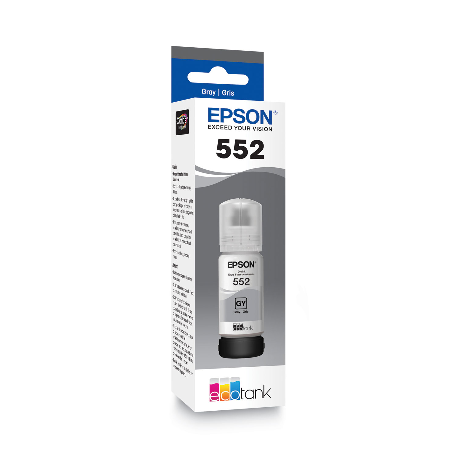 T552520S - T552520S (T552) Claria High-Yield Ink, 70 mL, Gray ...