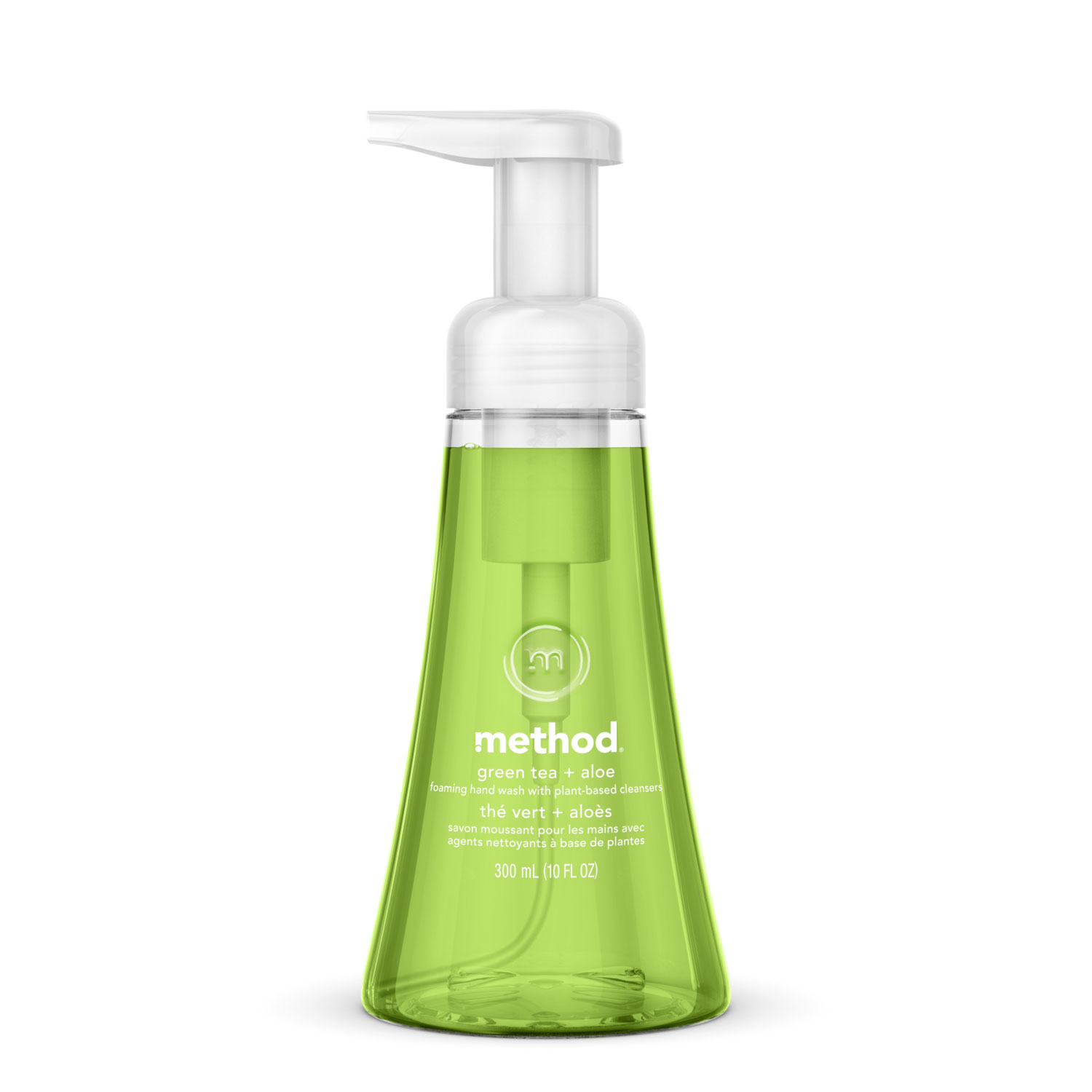 Foaming Hand Wash, Green Tea and Aloe Scent, 10 oz