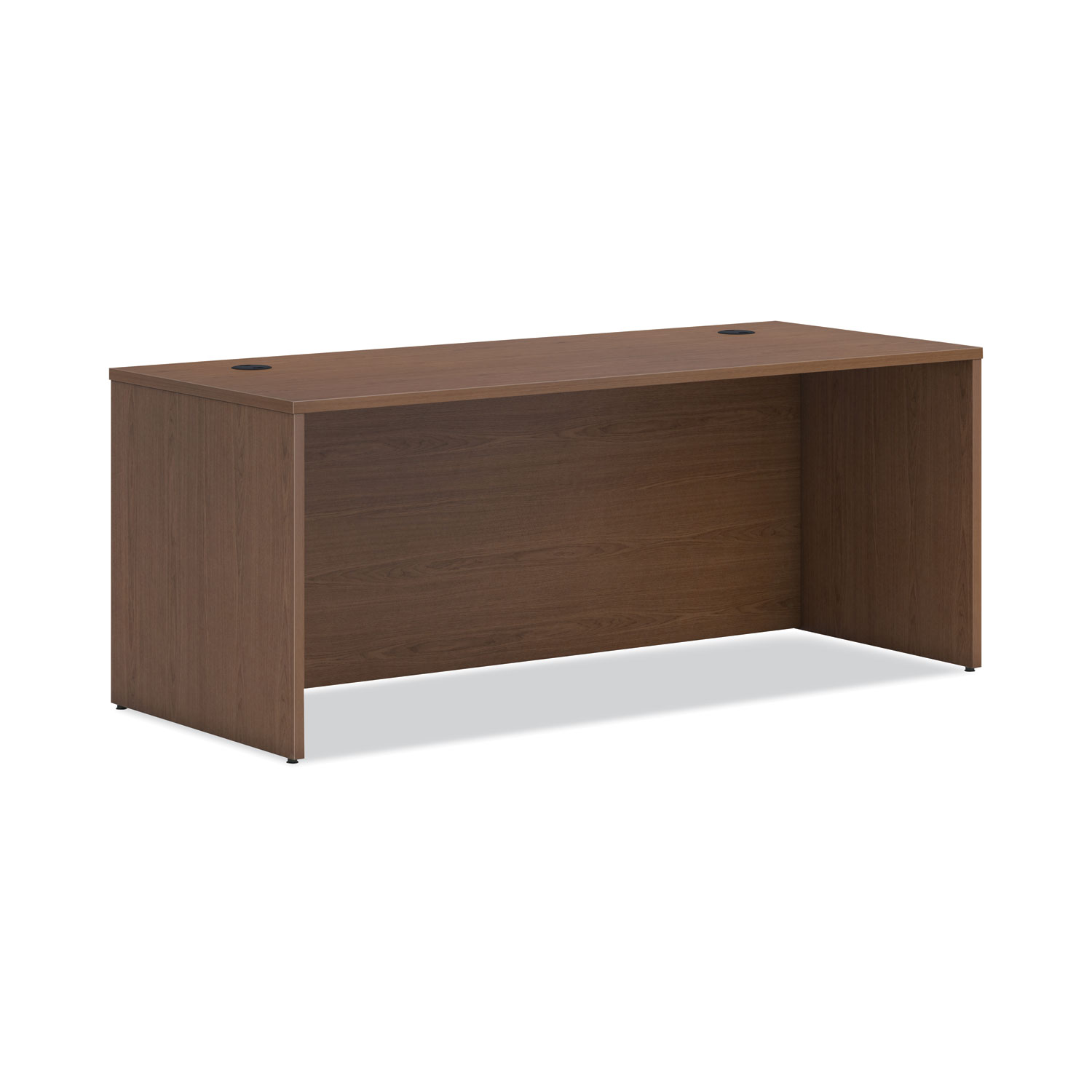 Mod Desk Shell, 72" x 30" x 29", Sepia Walnut