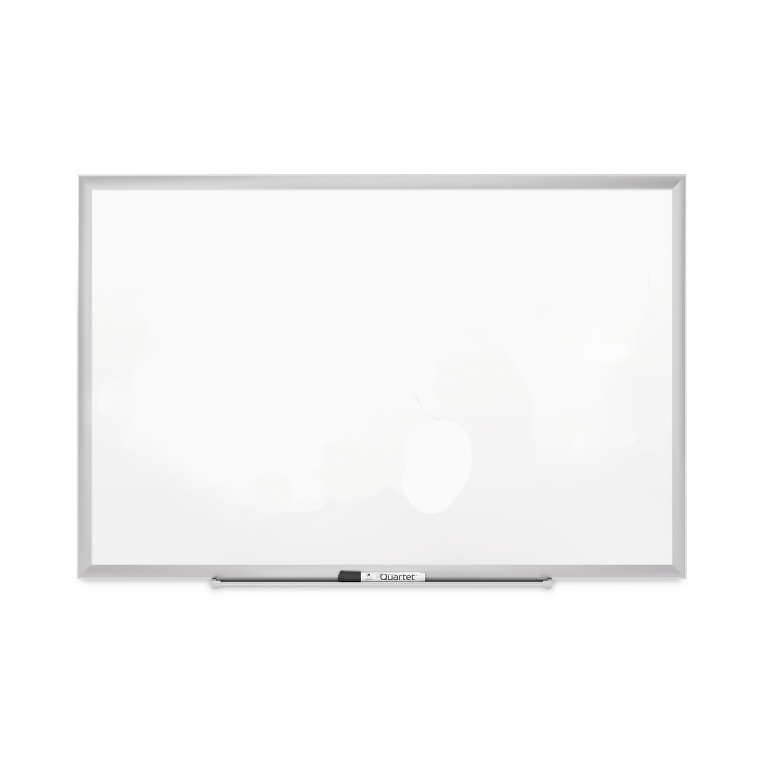 Classic Series Porcelain Magnetic Dry Erase Board, 72" x 48", White Surface, Black Aluminum Frame