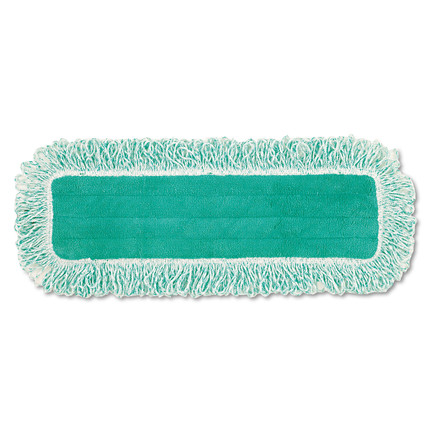 Dust Pad with Fringe, Microfiber, 18" Long, Green