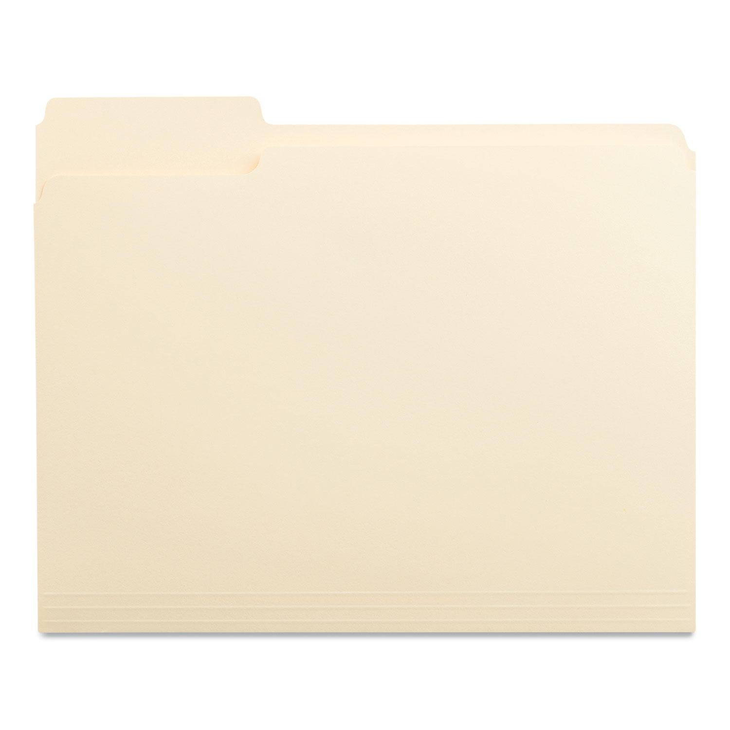 UNV12123 - Top Tab File Folders, 1/3-Cut Tabs: Right Position, Letter ...
