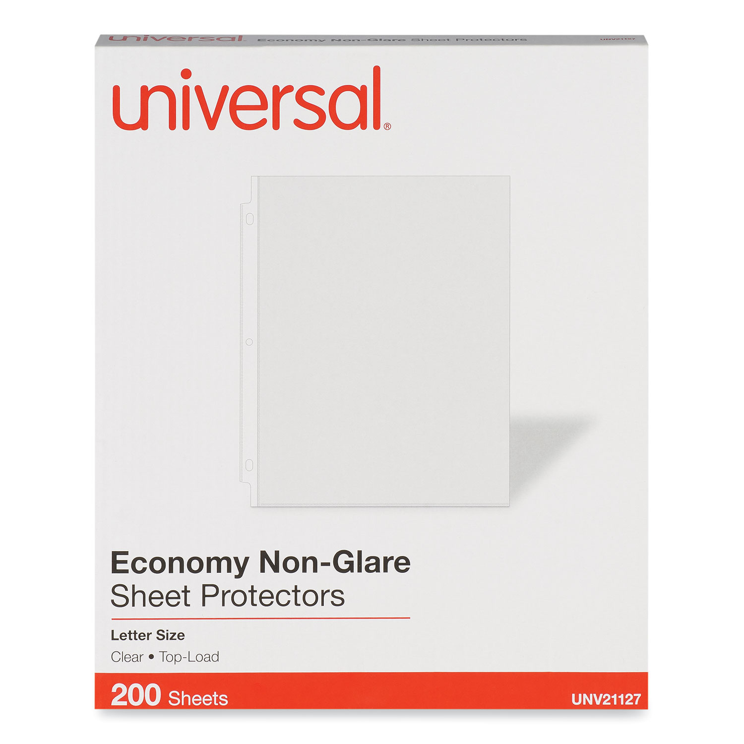 Top-Load Poly Sheet Protector